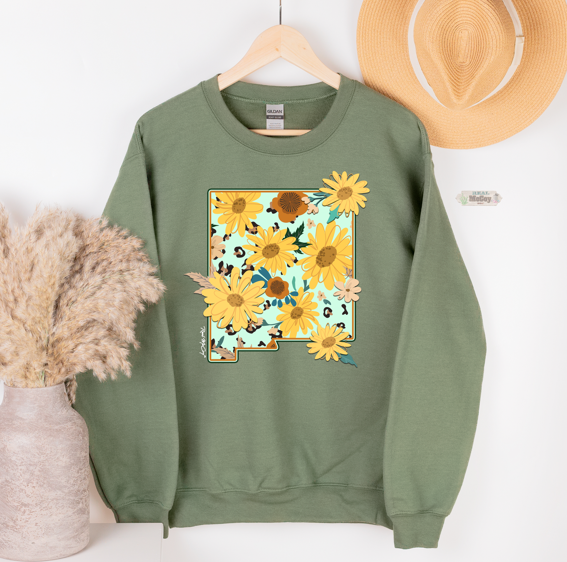 Fall Feels State Shape & Abbrev. Shirt (All states available-Shirt options)