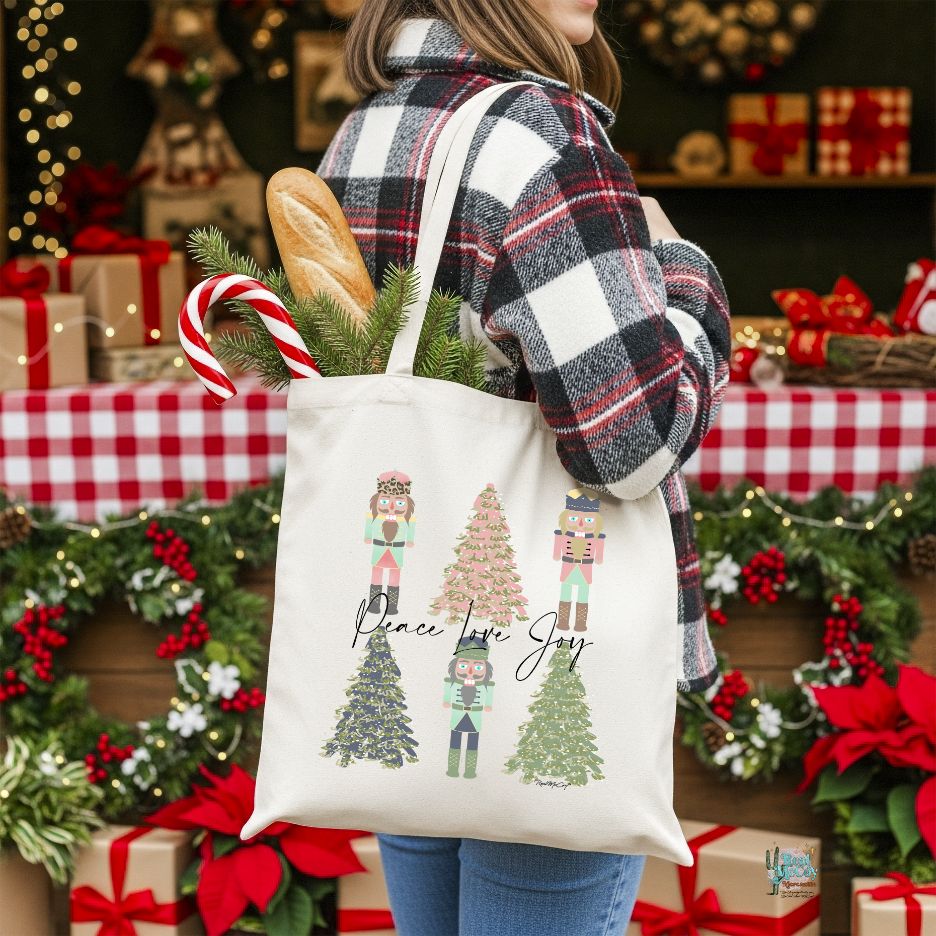 Christmas Tote Bags (Style Options)