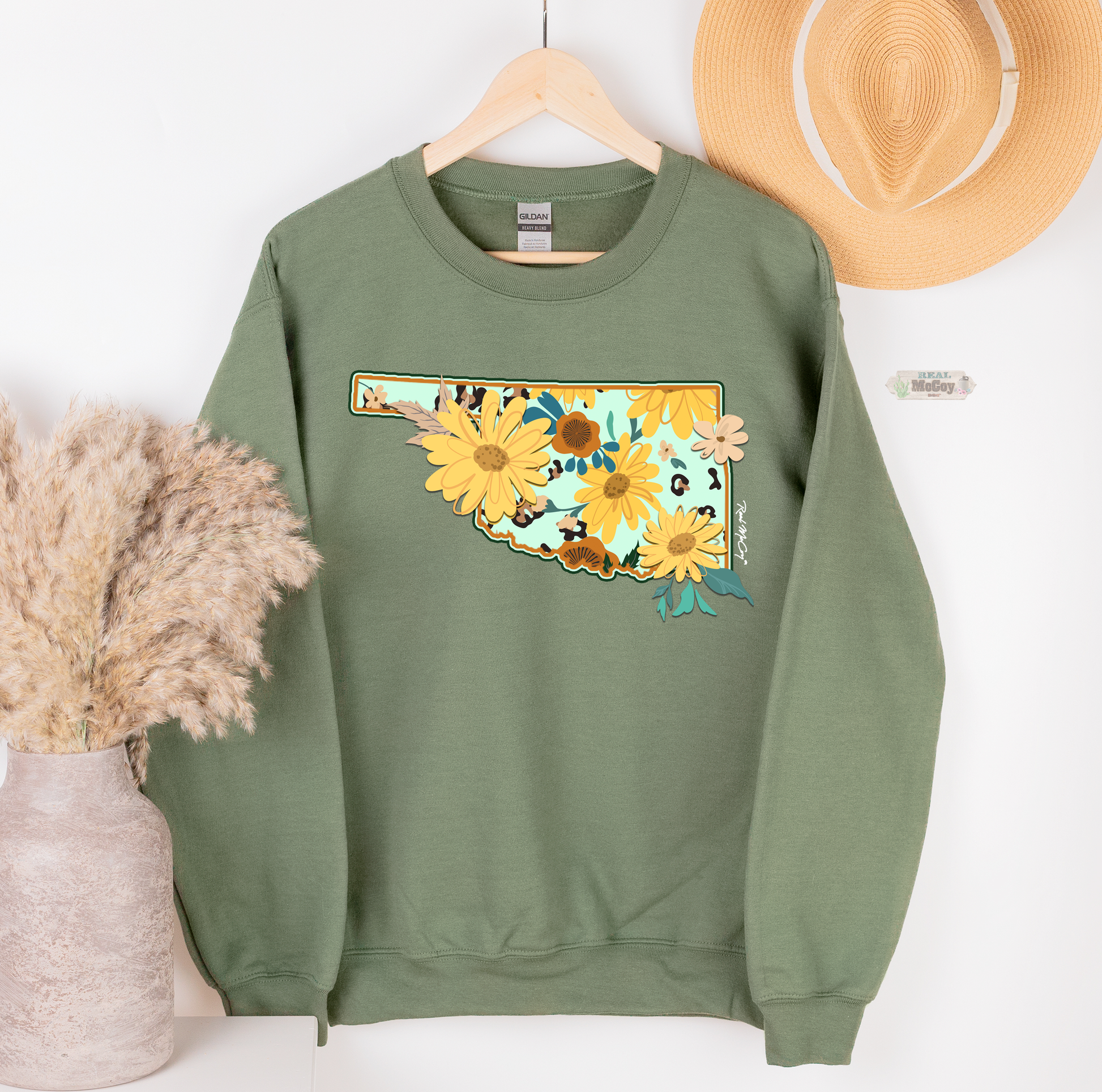 Fall Feels State Shape & Abbrev. Shirt (All states available-Shirt options)