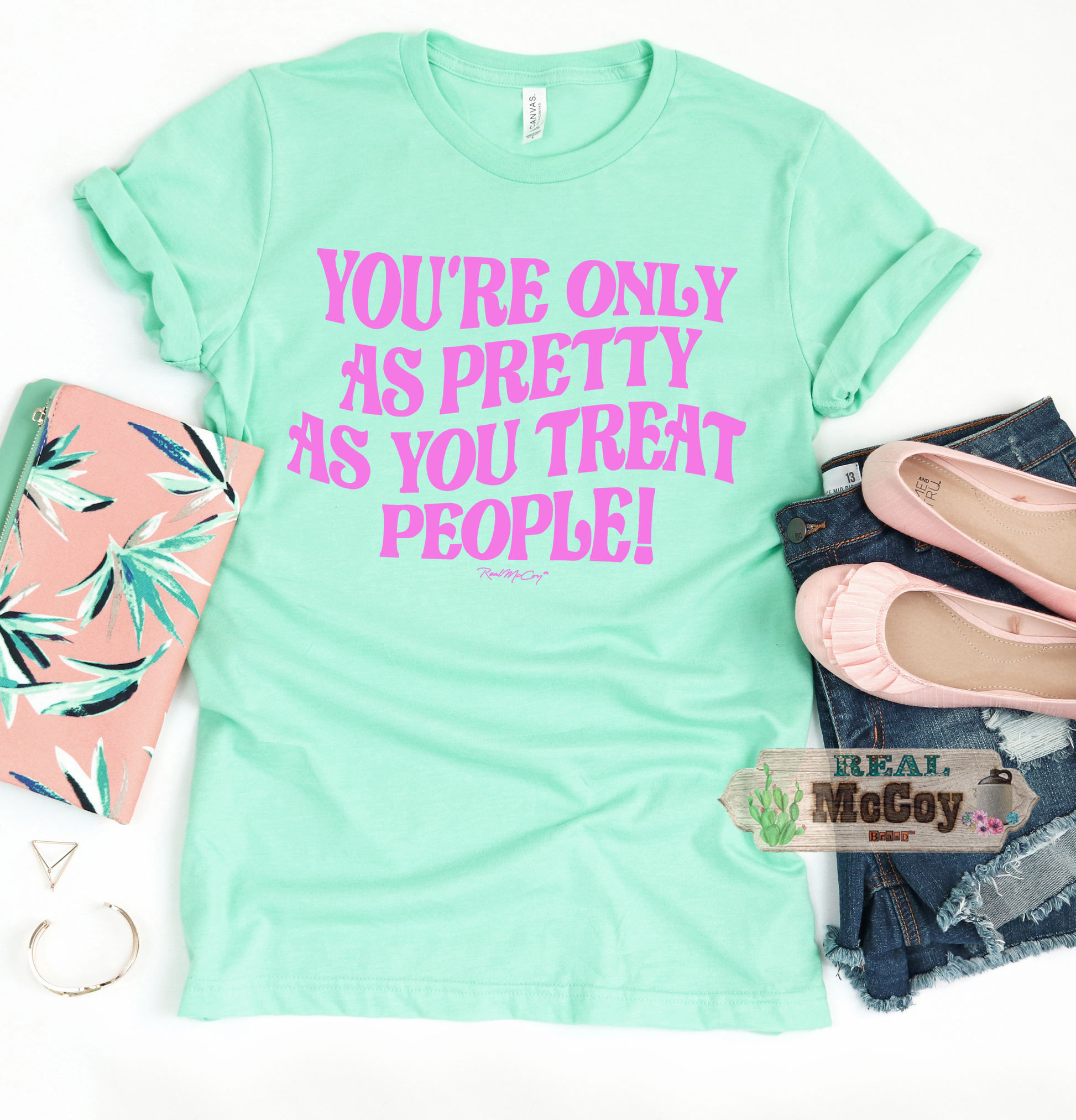 Only As Pretty Tee (COLOR OPTIONS)