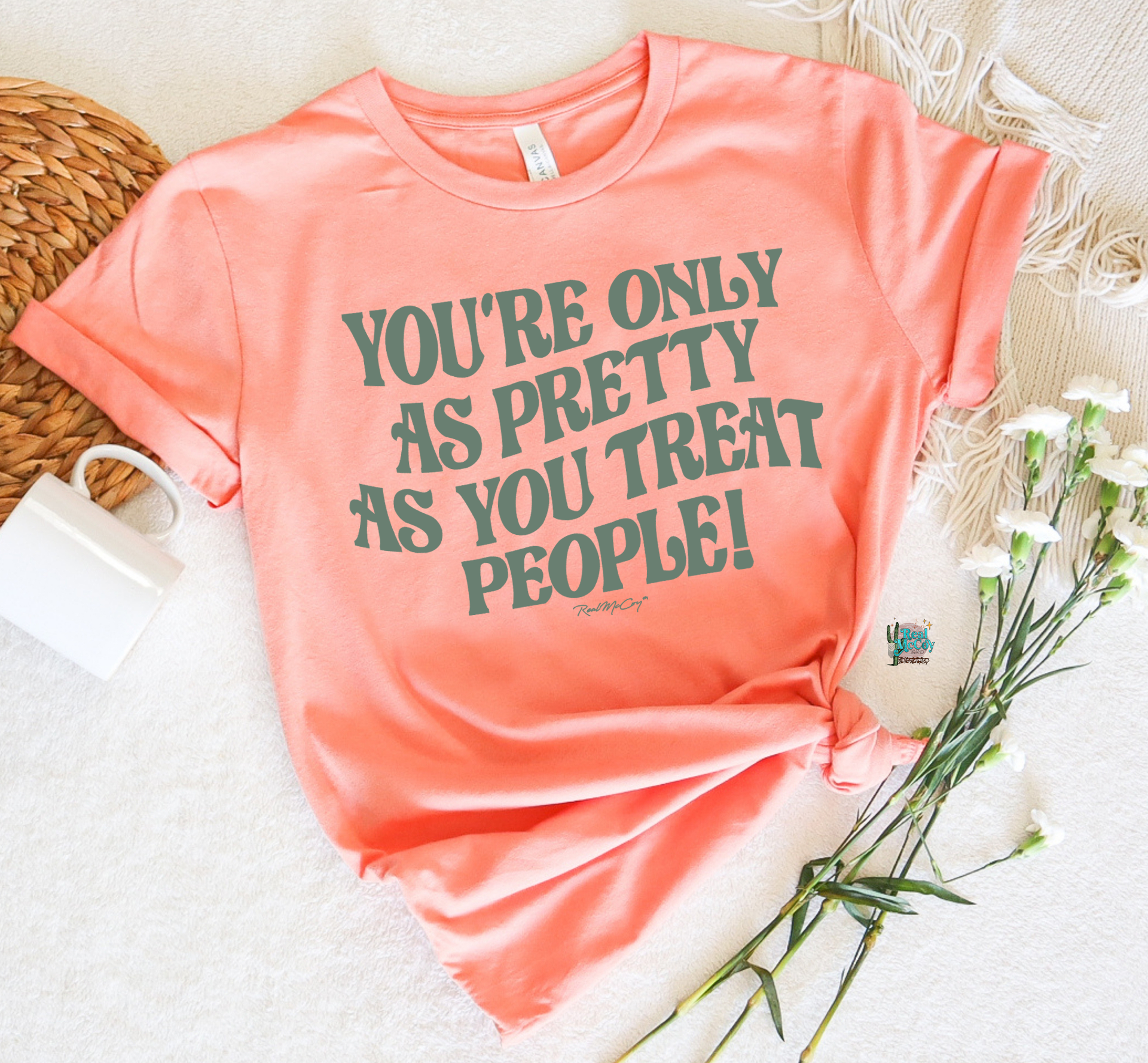 Only As Pretty Tee (COLOR OPTIONS)