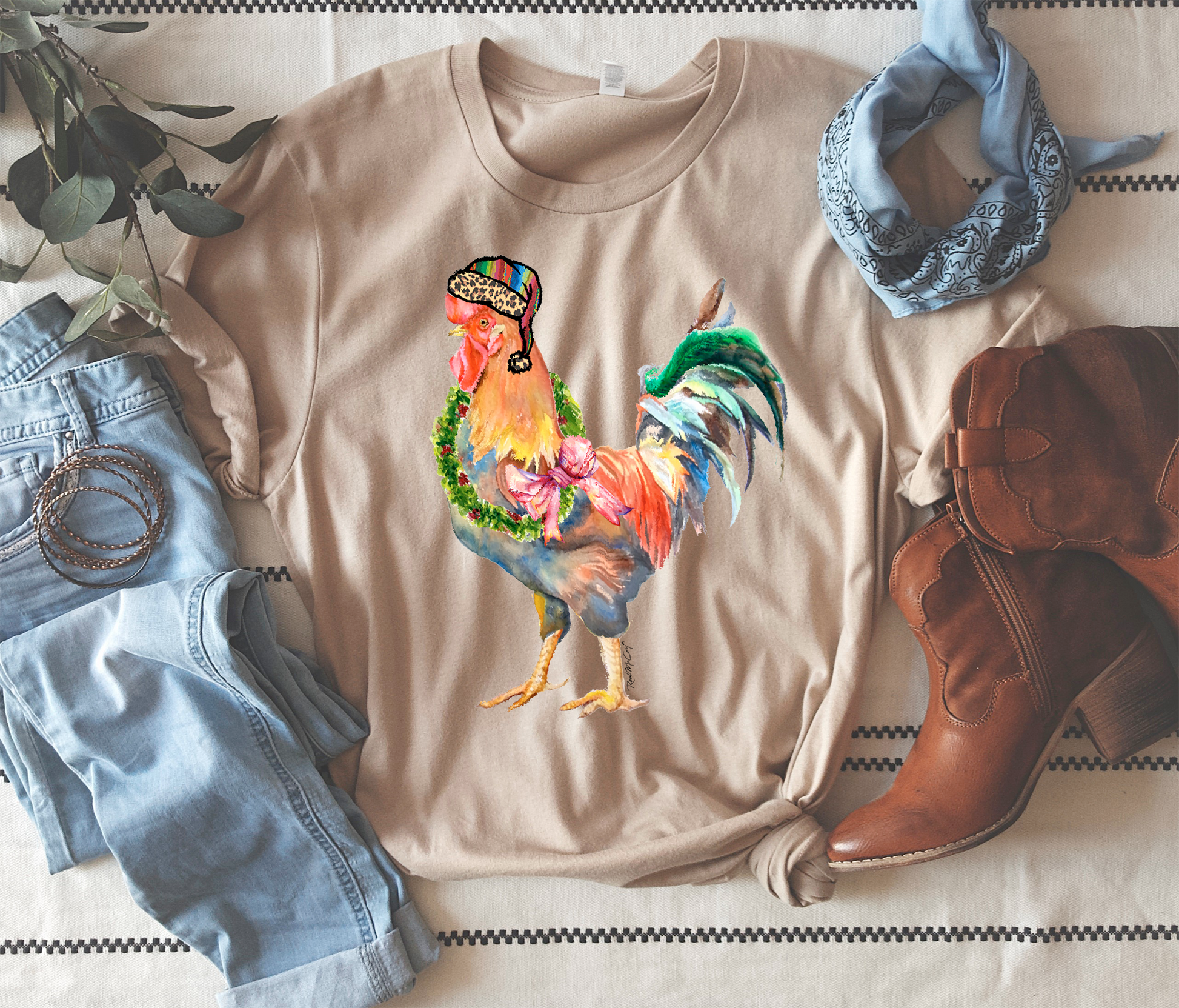 Christmas on the Farm (Animal & tee Options)