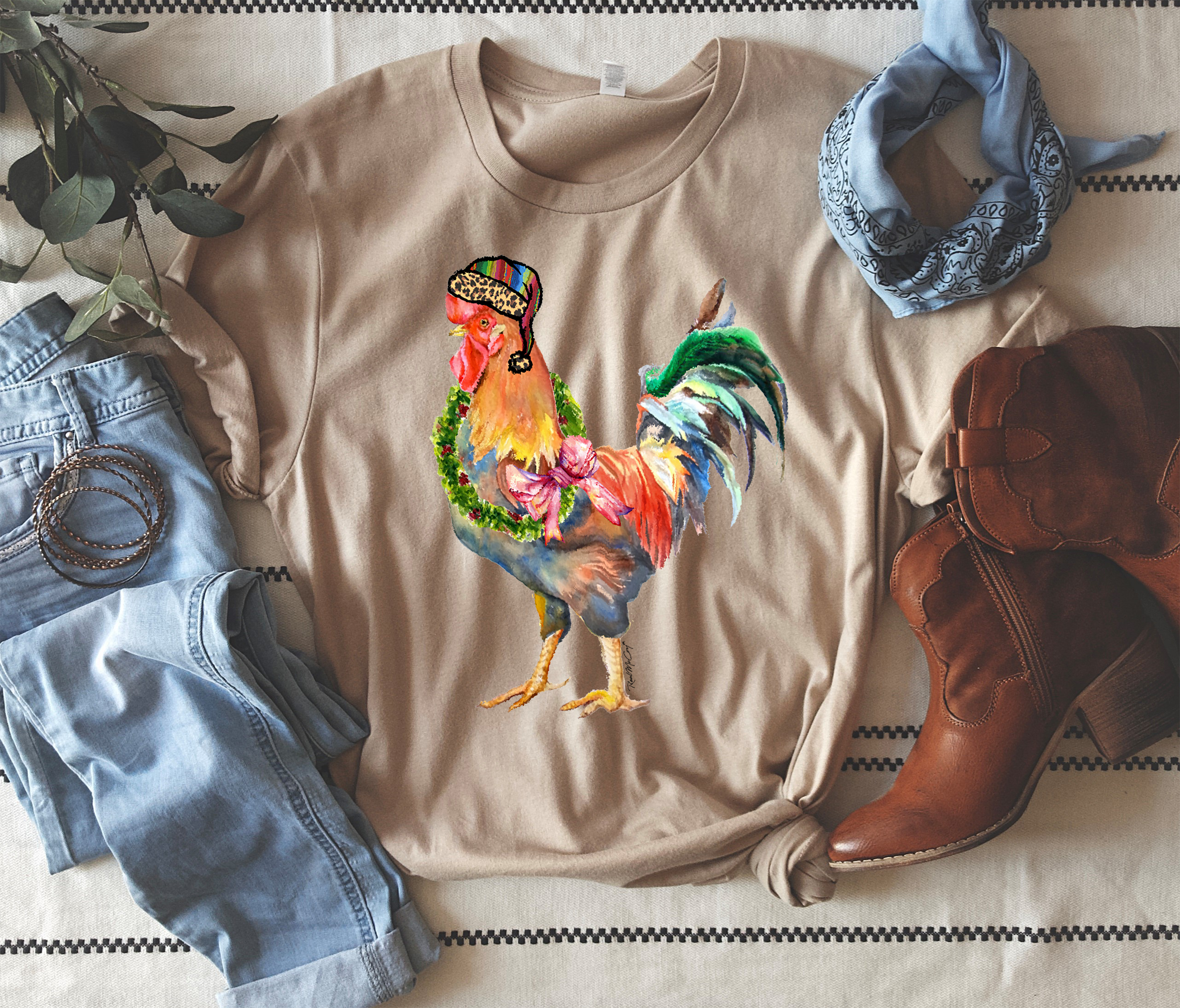 Christmas on the Farm (Animal & tee Options)