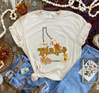 Retro State Tee (ALL STATES AVAILABLE)