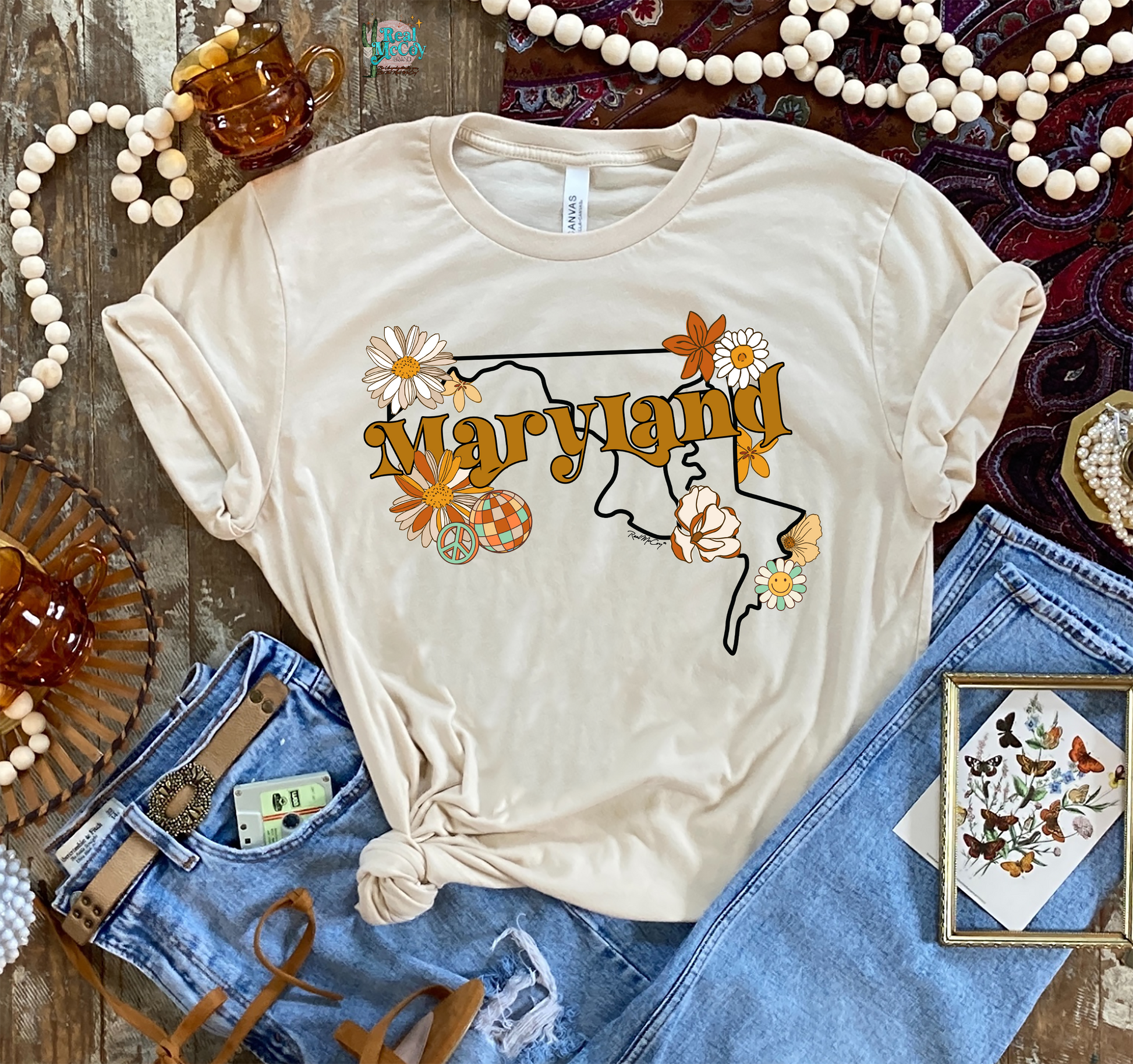 Retro State Tee (ALL STATES AVAILABLE)