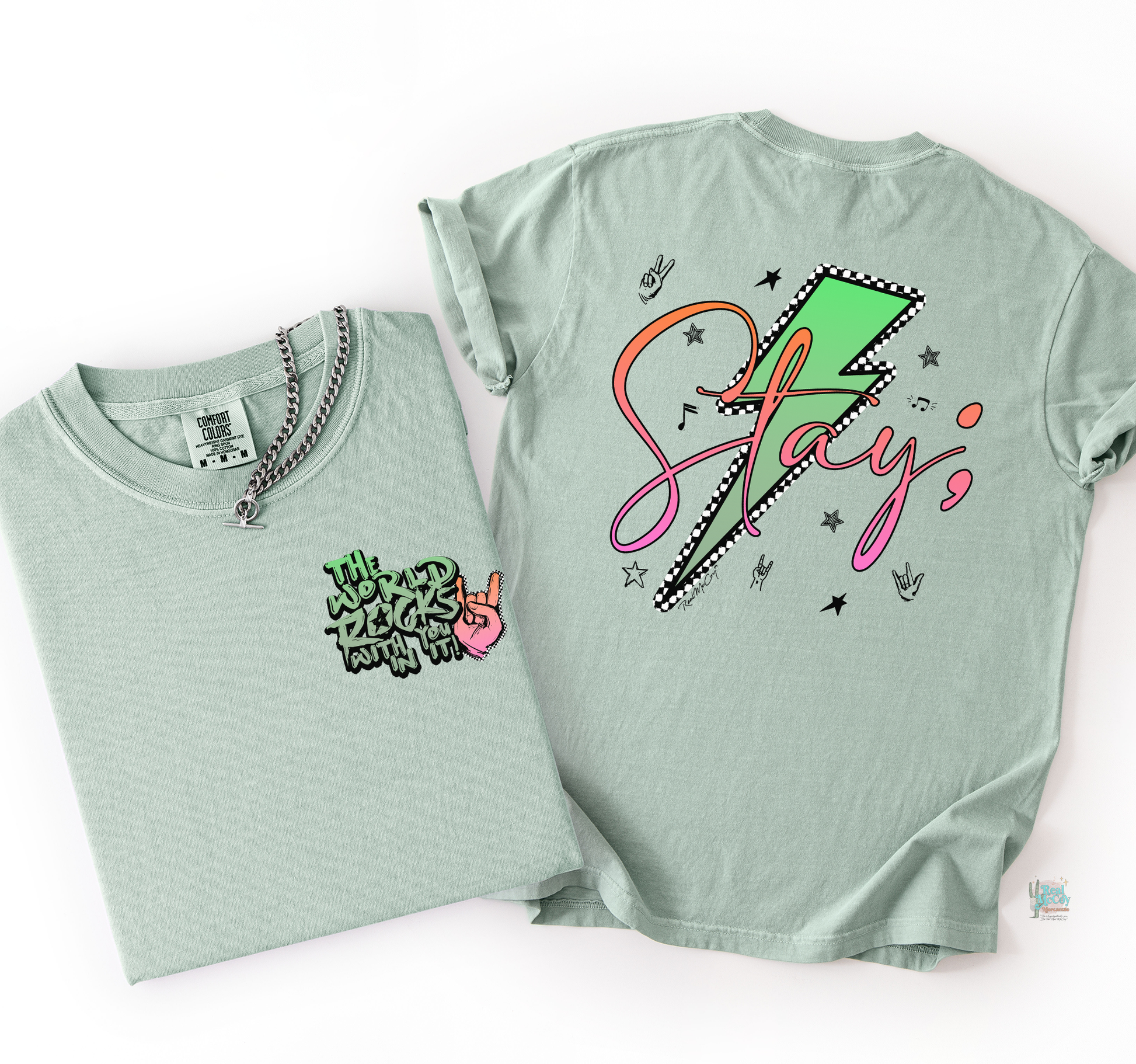 Stay- The World Rocks Tee