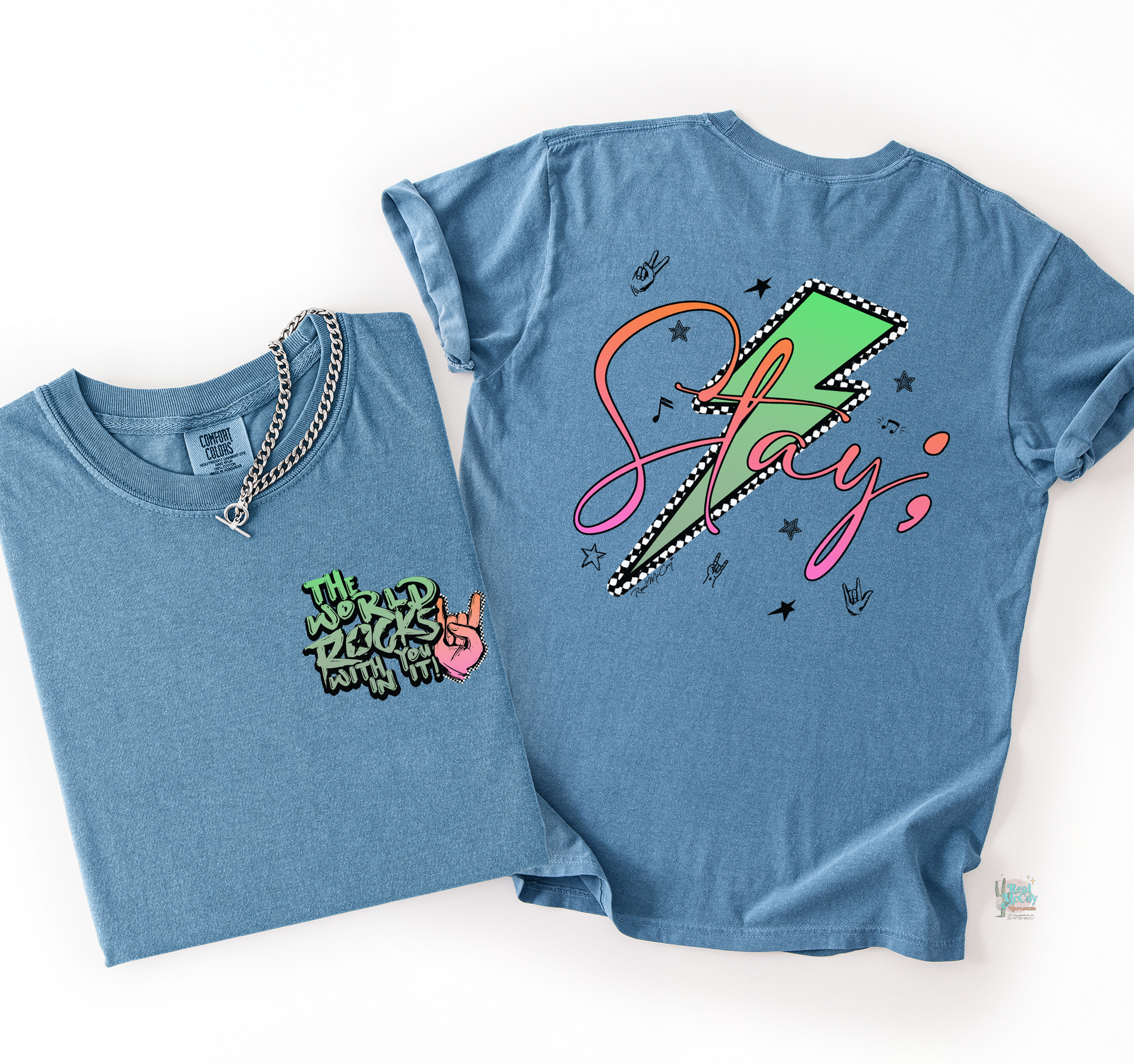 Stay- The World Rocks Tee