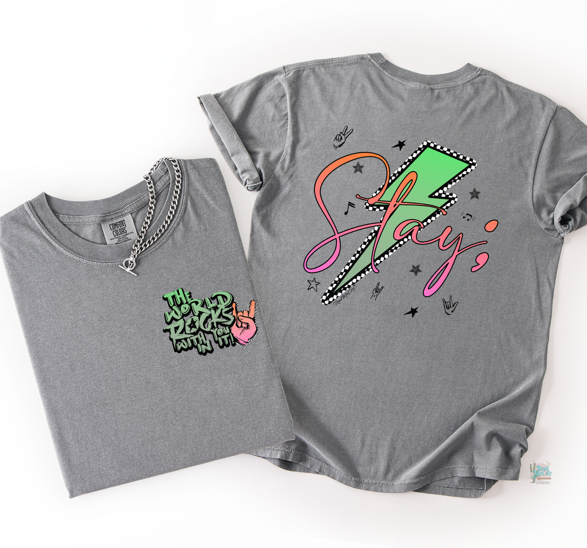 Stay- The World Rocks Tee