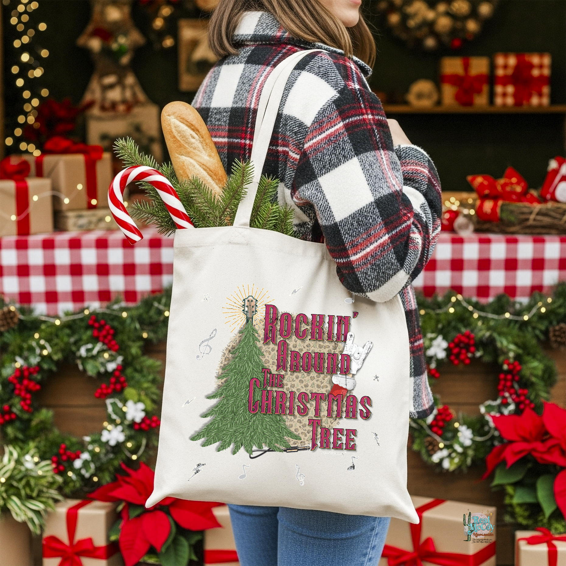 Christmas Tote Bags (Style Options)