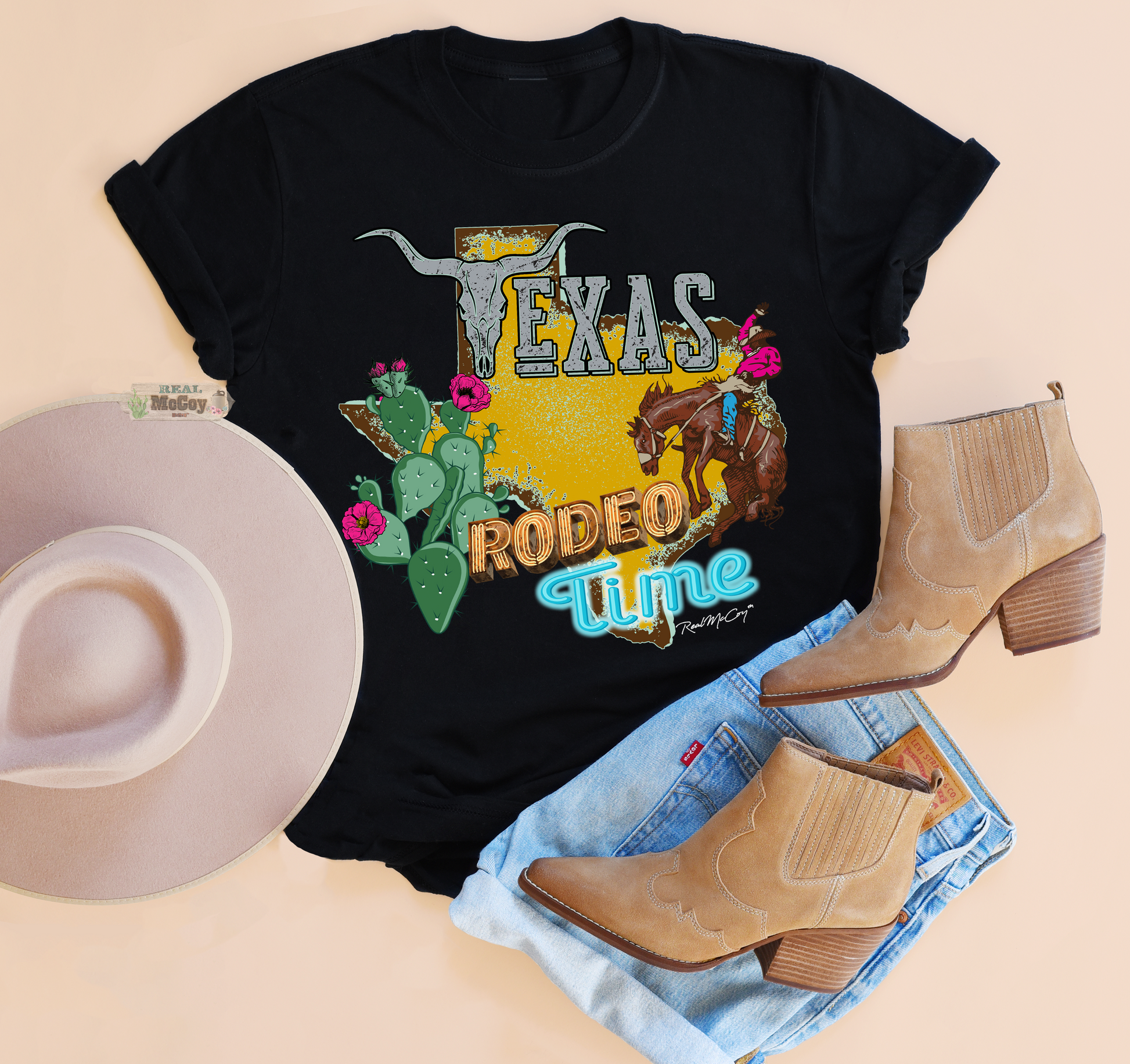 Rodeo Time Tees (All States Available)