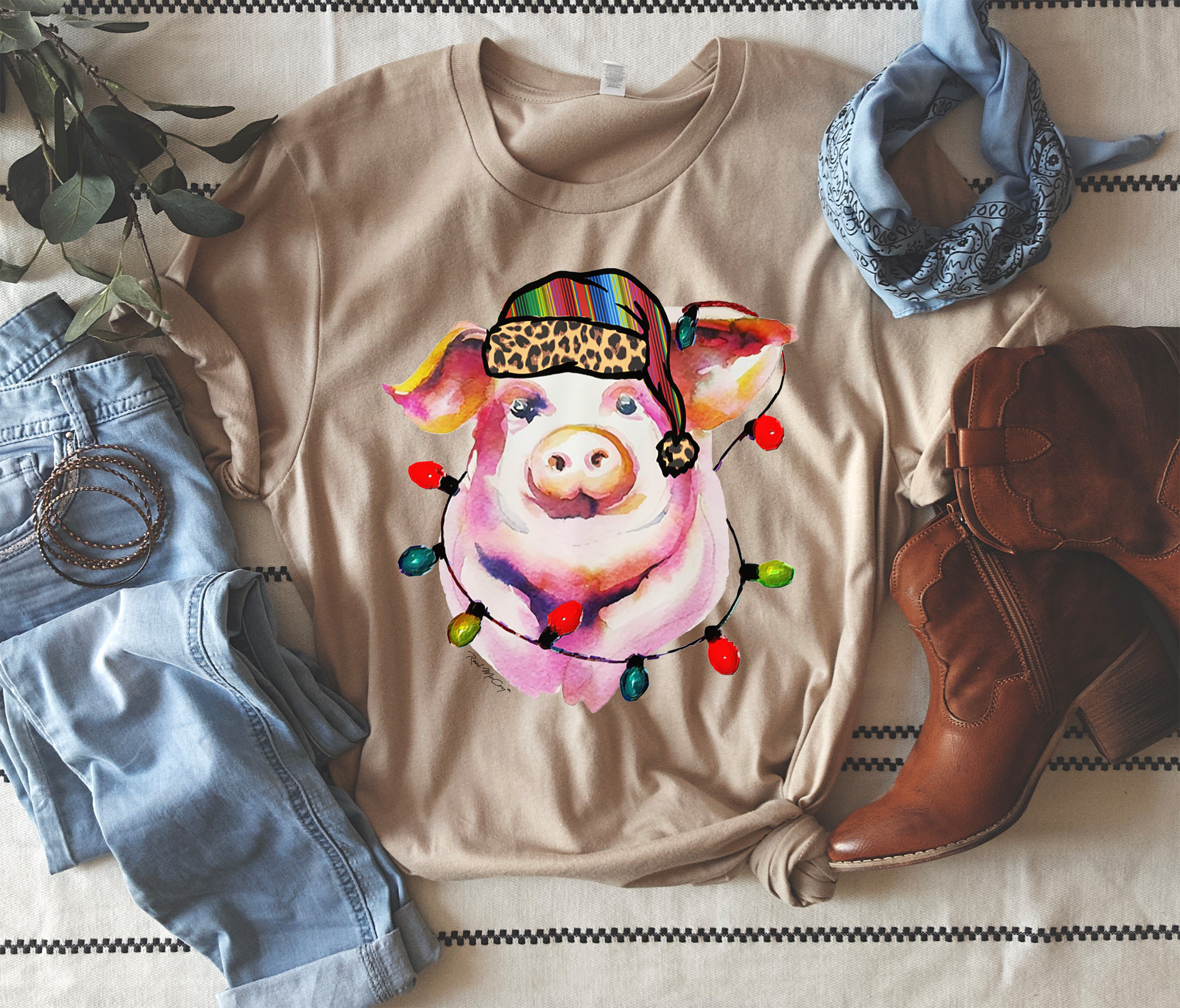 Christmas on the Farm (Animal & tee Options)
