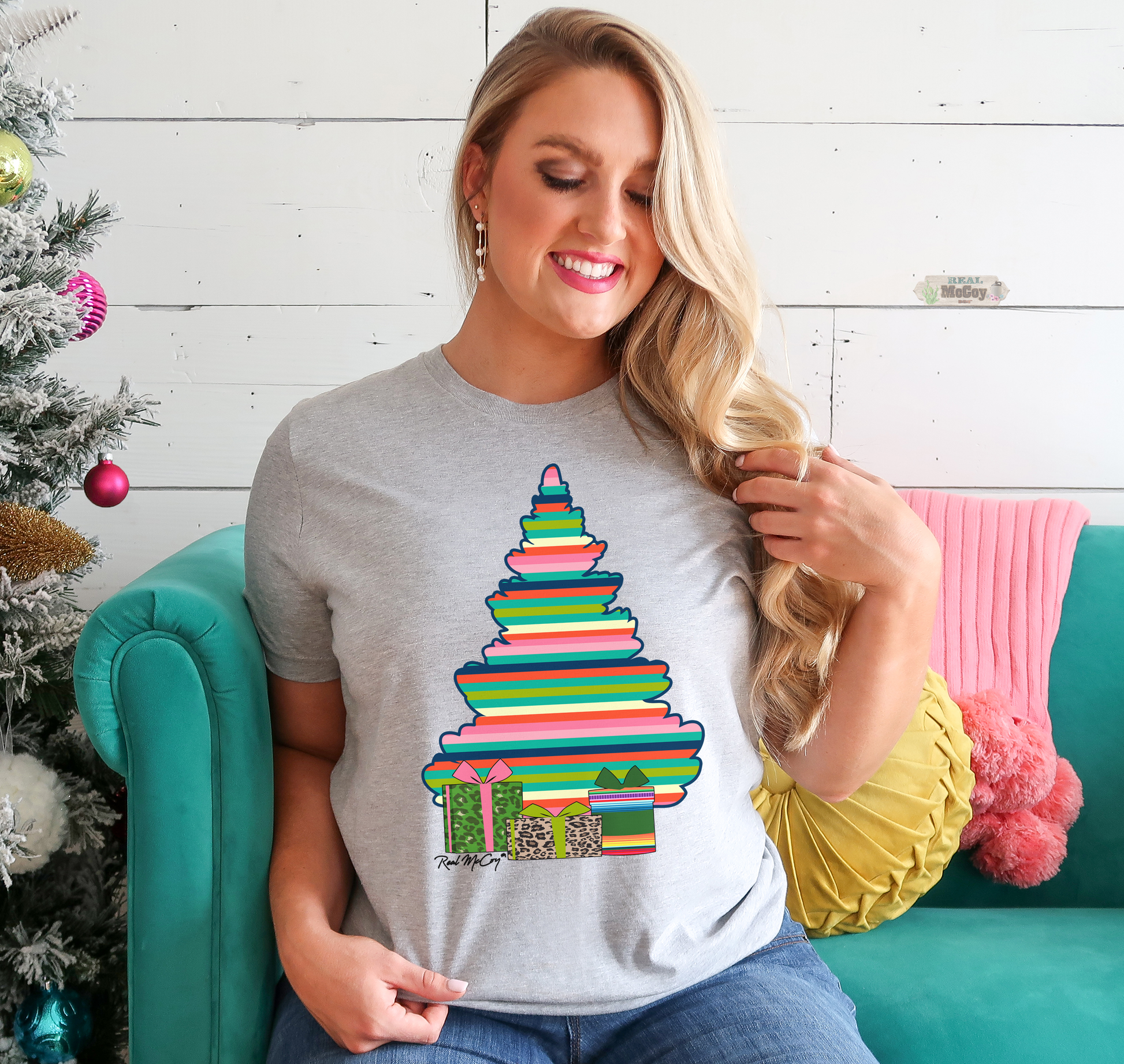 Serape Christmas Tee