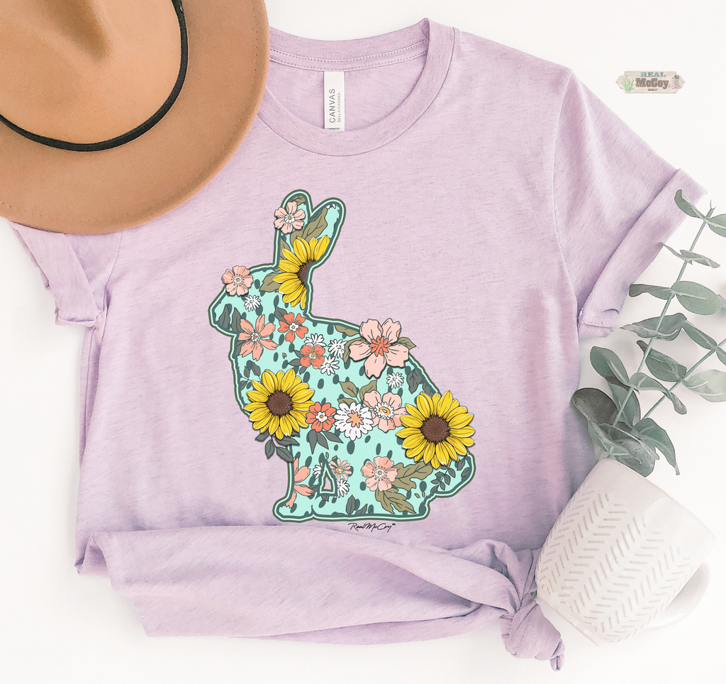 Spring Bunny Tee (Color Options)