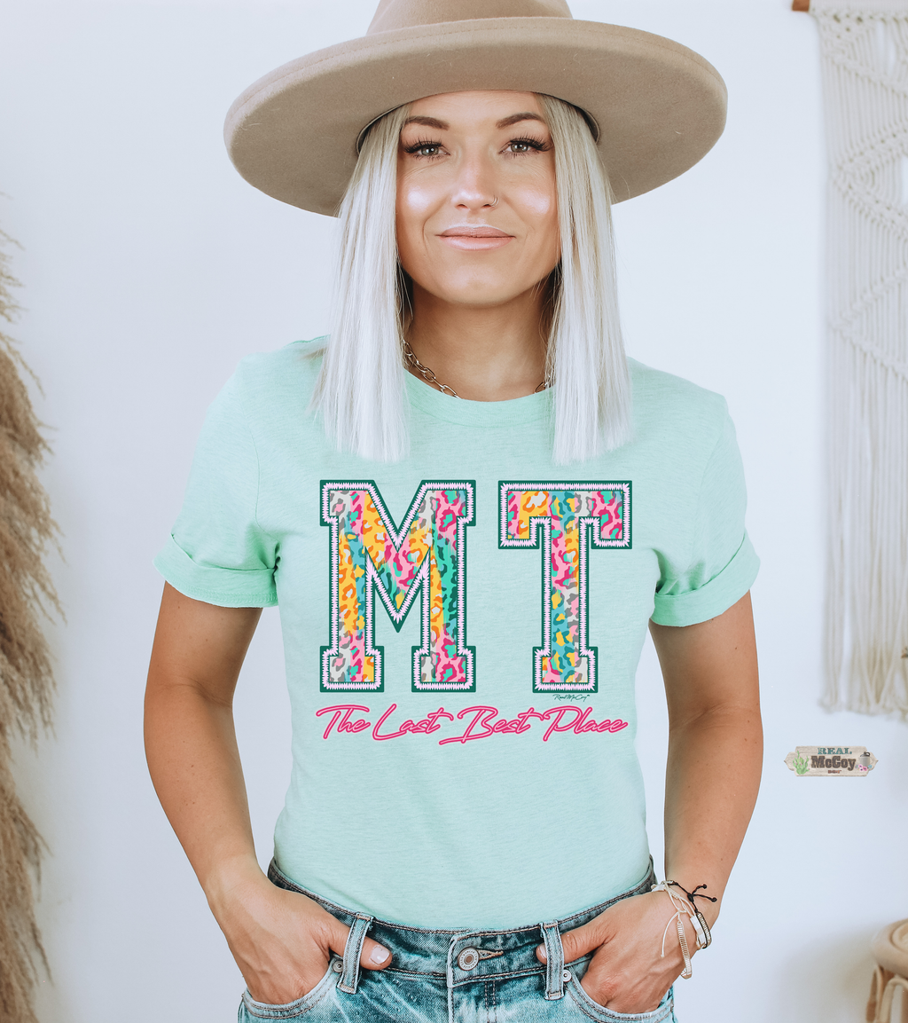 Summer Leopard State/Zip (Completely customizable)