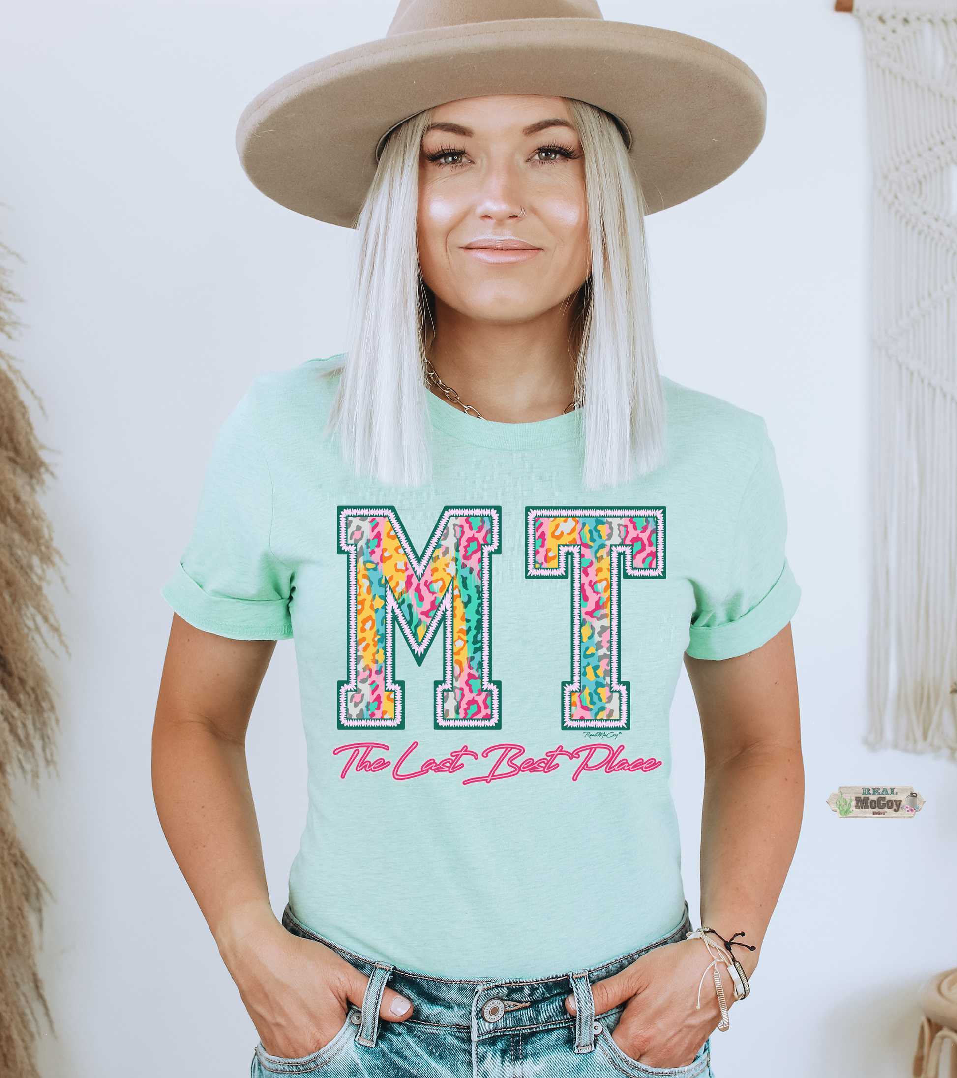 Summer Leopard State/Zip (Completely customizable)