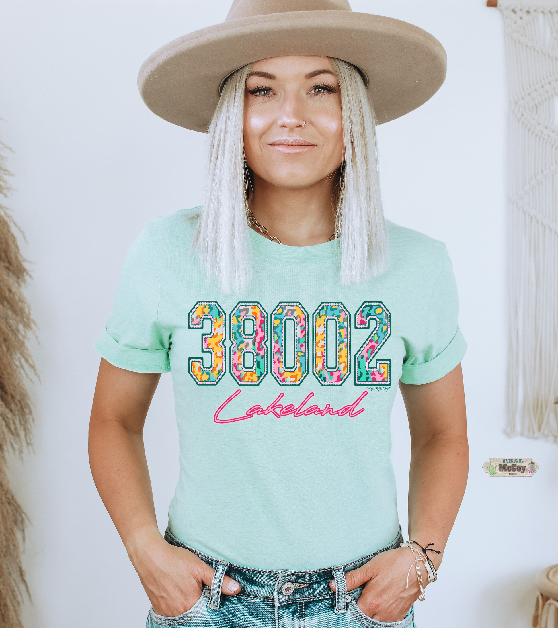 Summer Leopard State/Zip (Completely customizable)