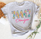 Summer Leopard State/Zip (Completely customizable)