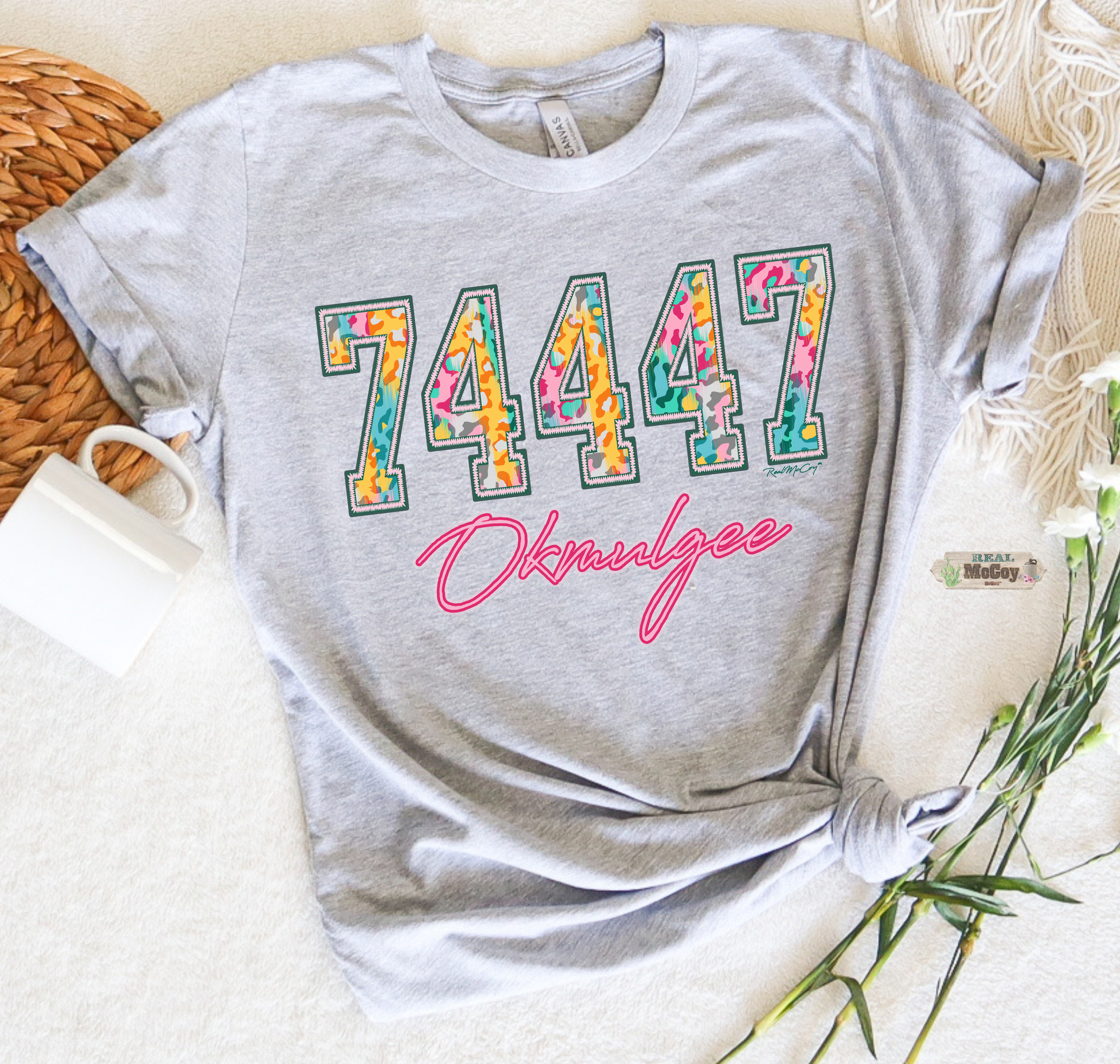 Summer Leopard State/Zip (Completely customizable)
