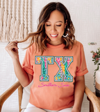 Summer Leopard State/Zip (Completely customizable)