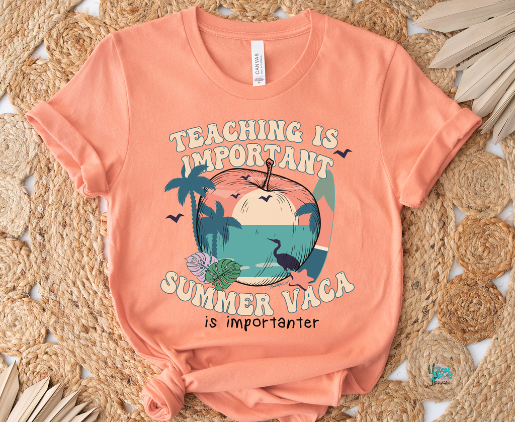 Summer Vaca Tee (Color options)