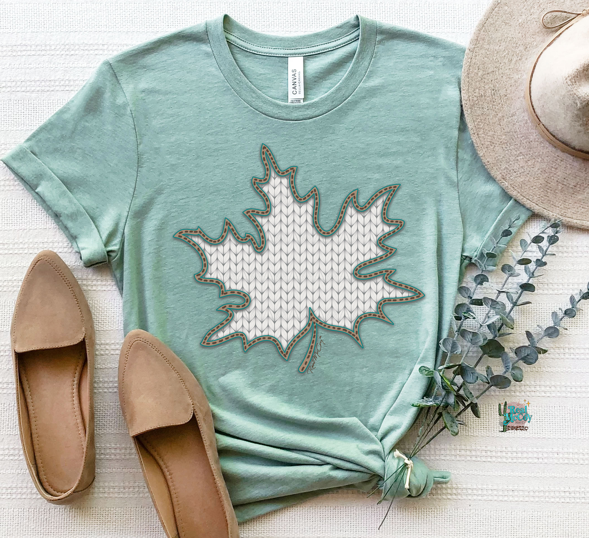 Sweater Leaf Tee