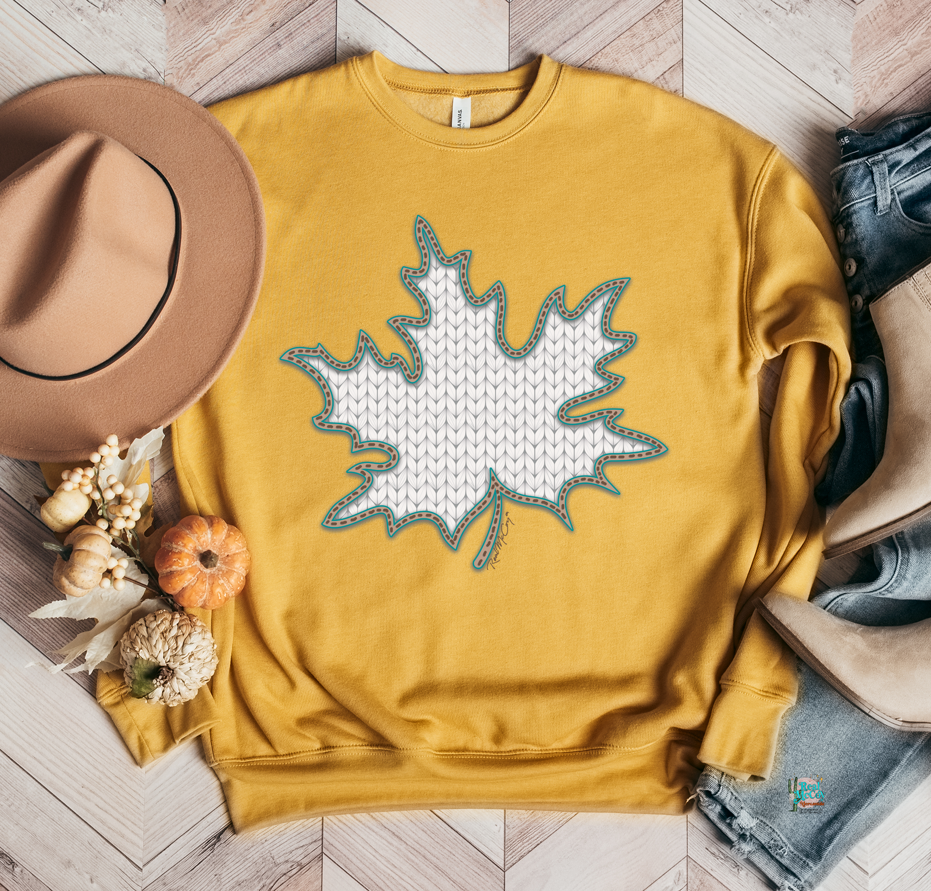 Sweater Weather-Leaf Sweatshirt