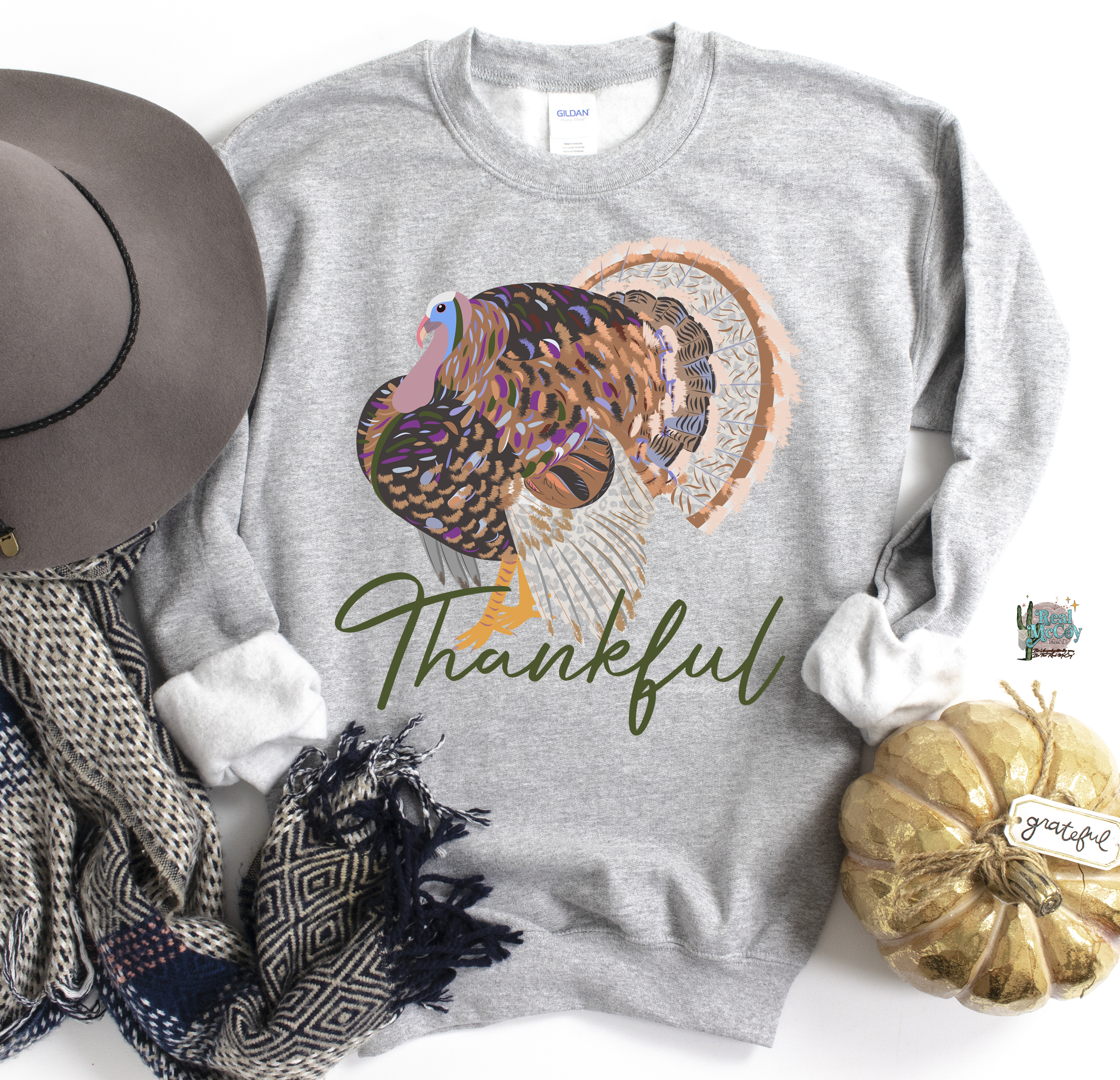Thankful Turkey Shirt (Tees & Sweatshirts)