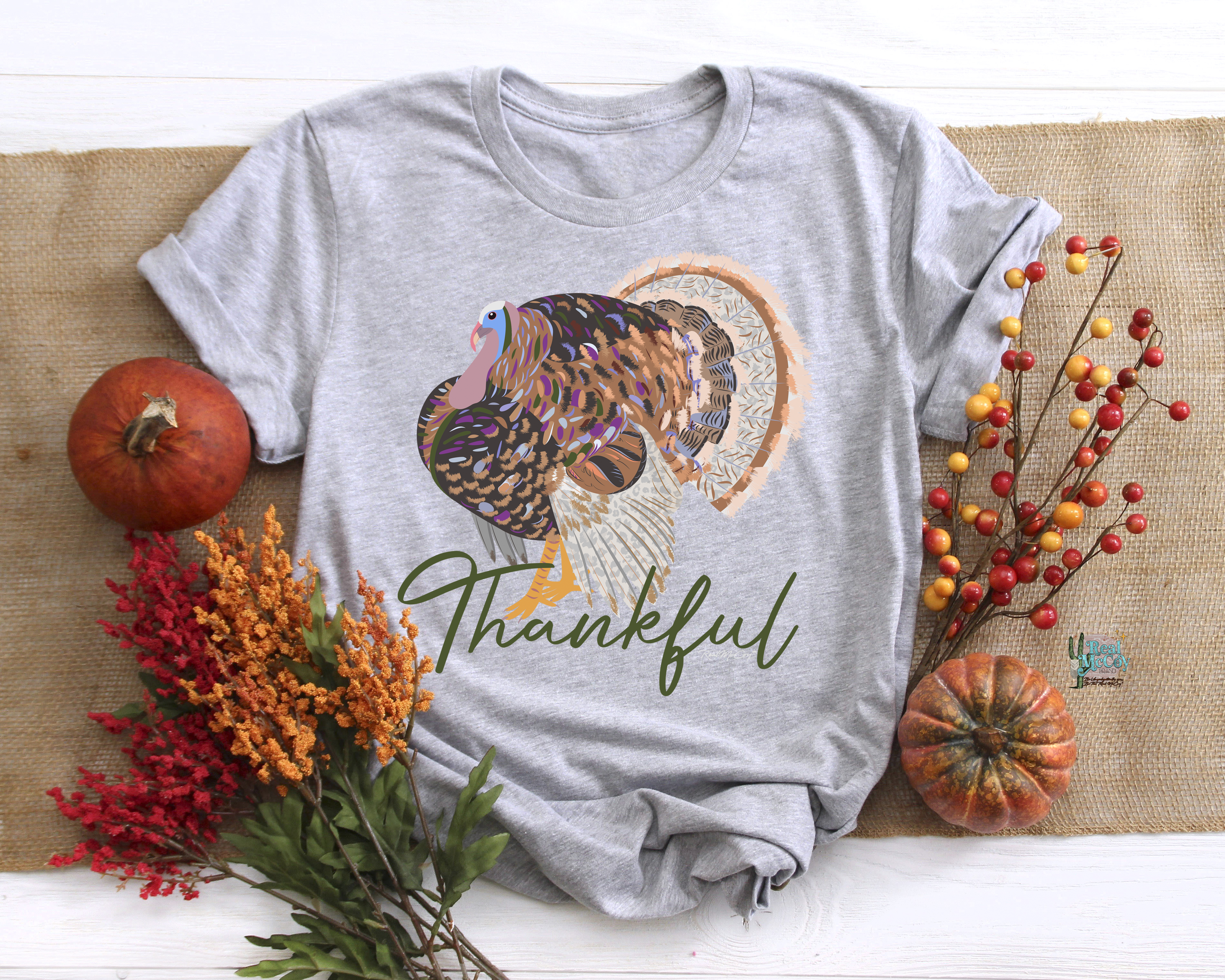 Thankful Turkey Shirt (Tees & Sweatshirts)