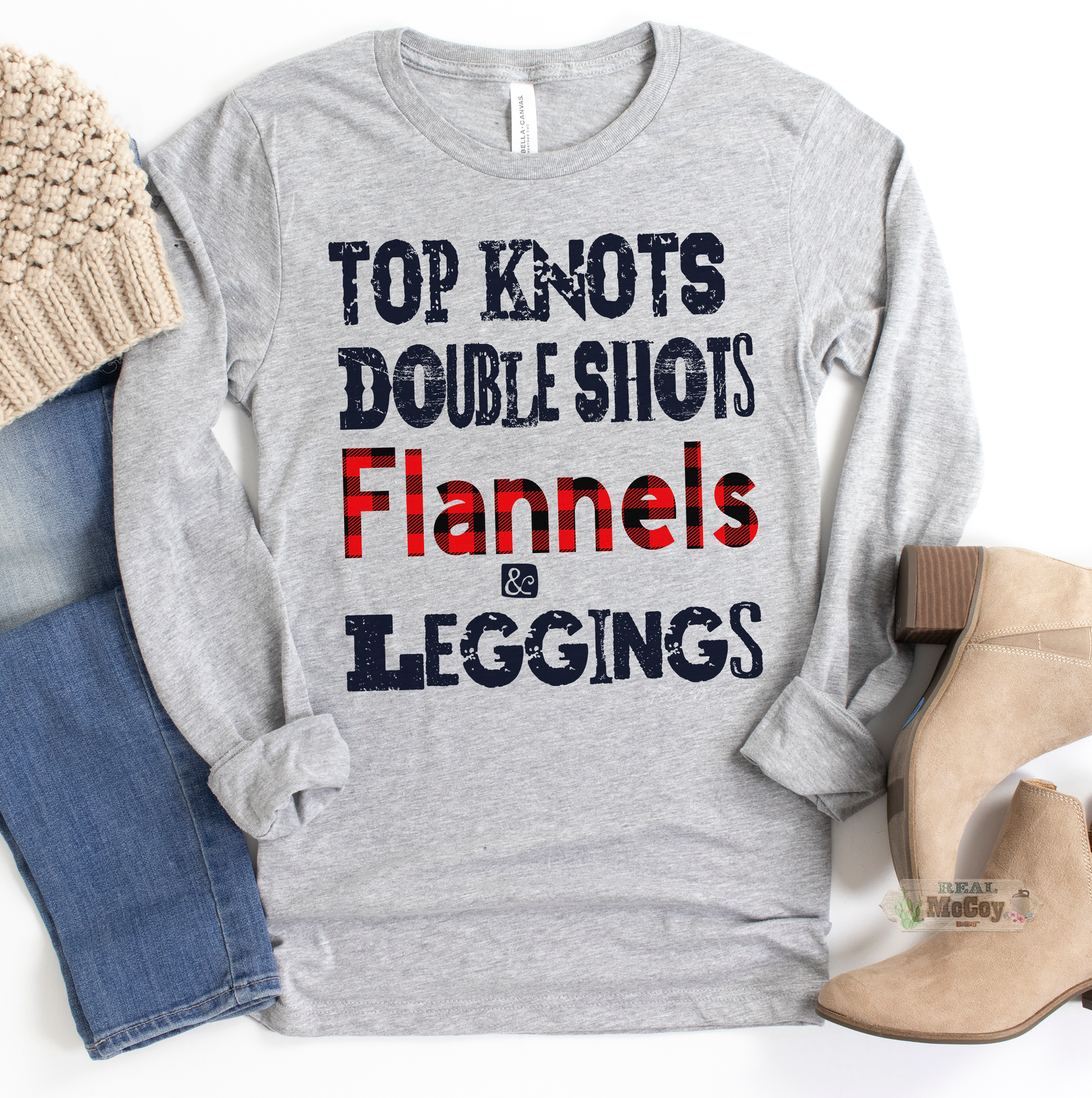 Top Knot Shirt (several options)