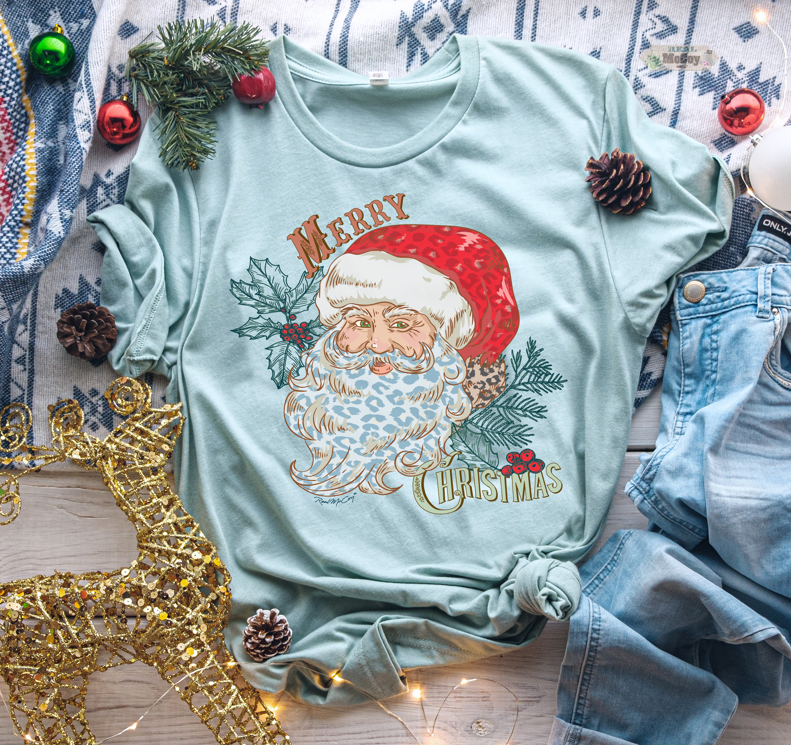 Vintage Santa (Color options)