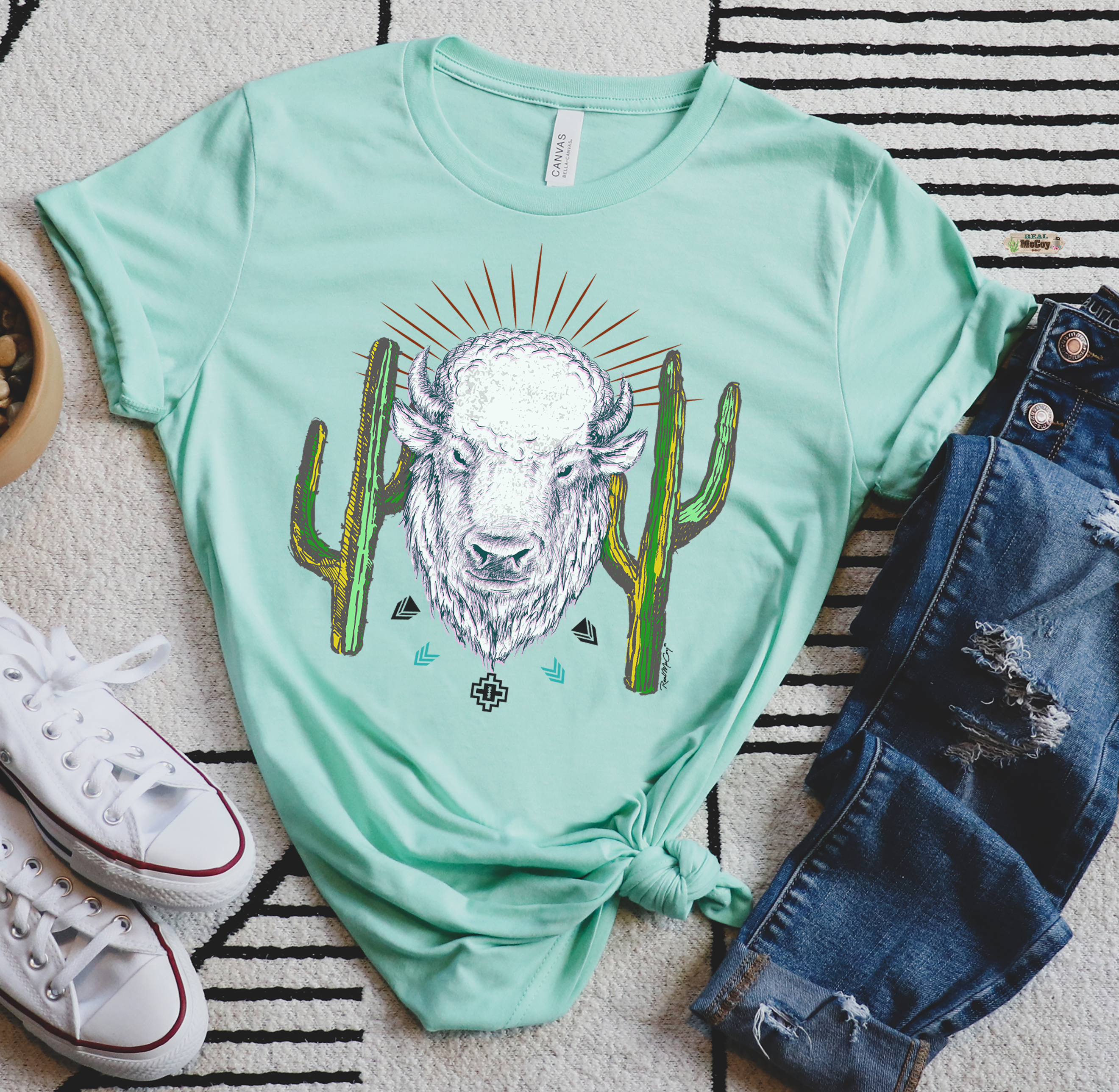 White Buffalo Tee