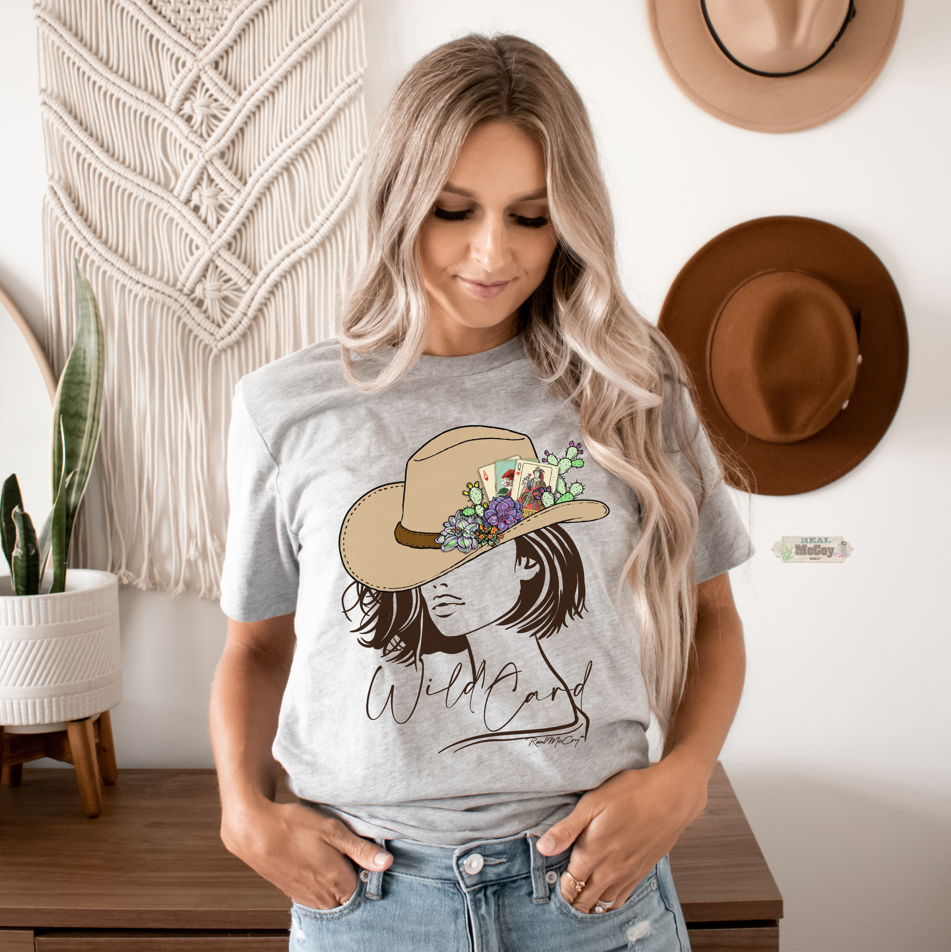 Wild Card Tee (Design & Tee Color Options)