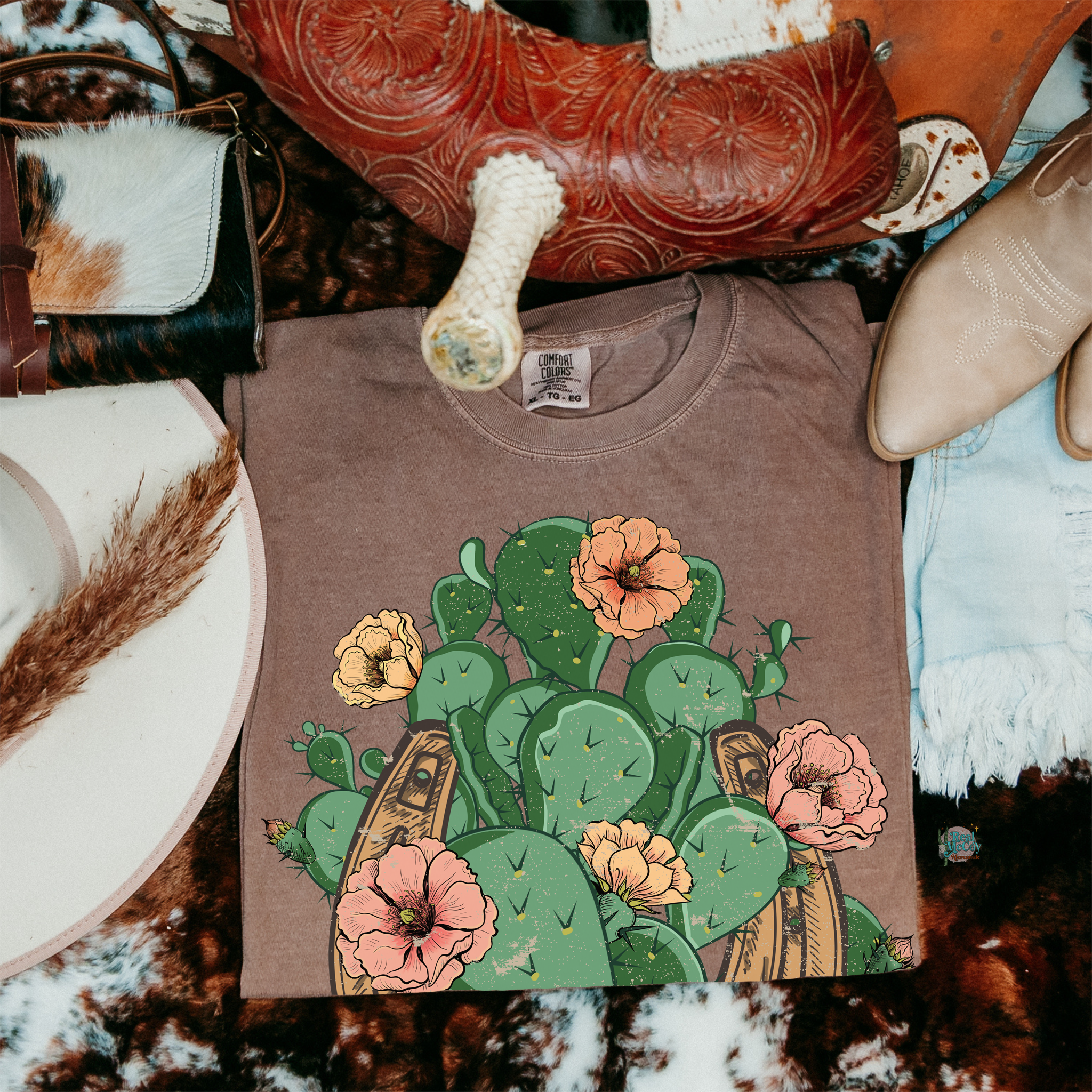Wild West Bloom Tee