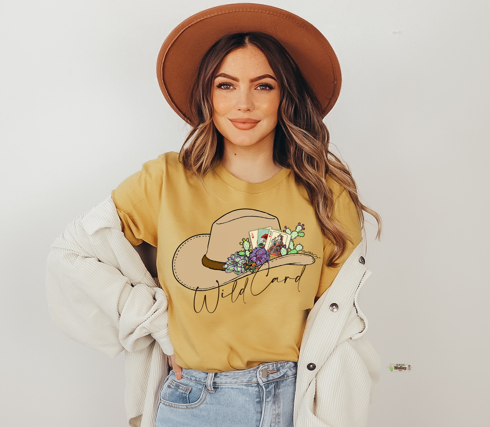 Wild Card Tee (Design & Tee Color Options)