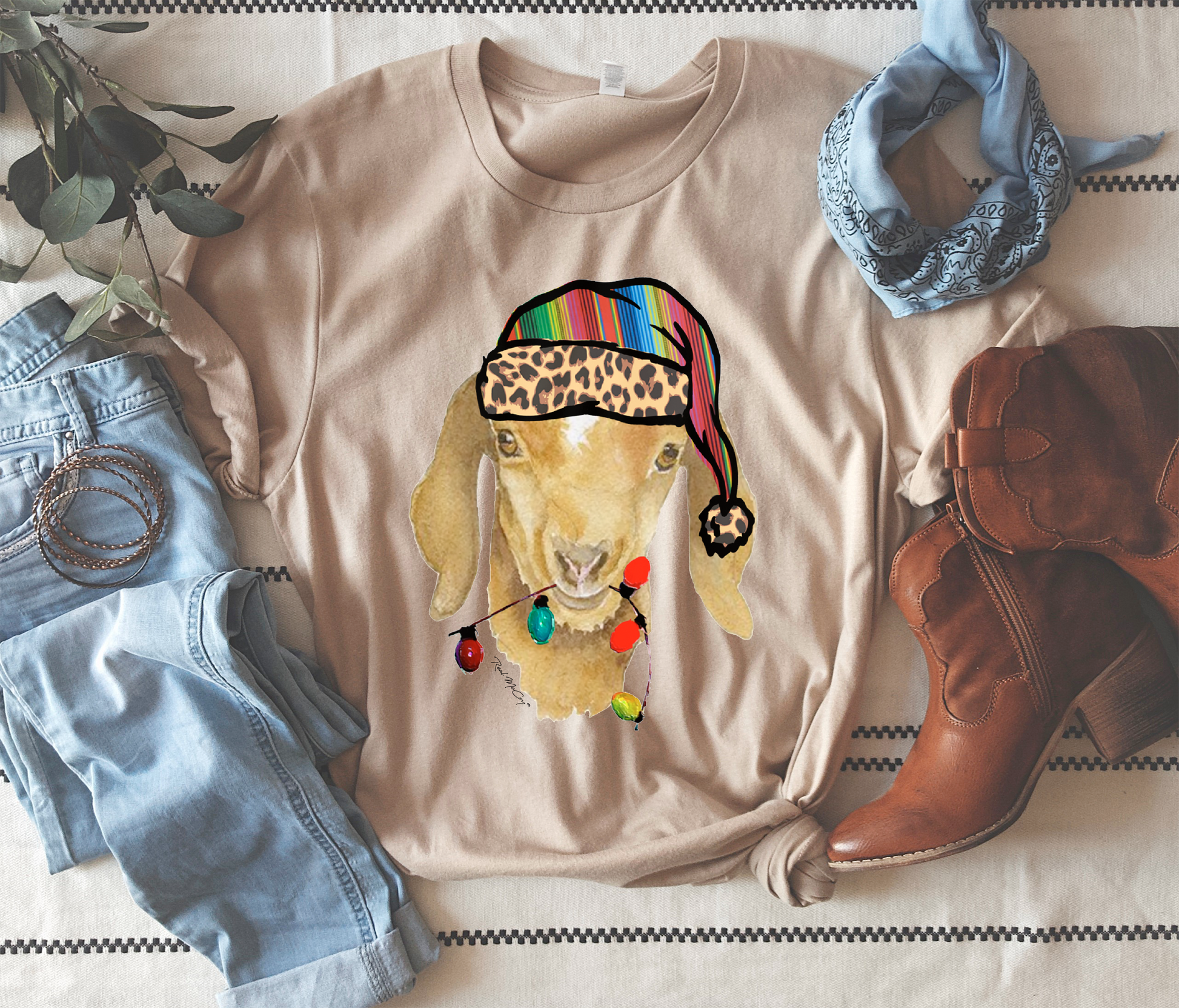 Christmas on the Farm (Animal & tee Options)