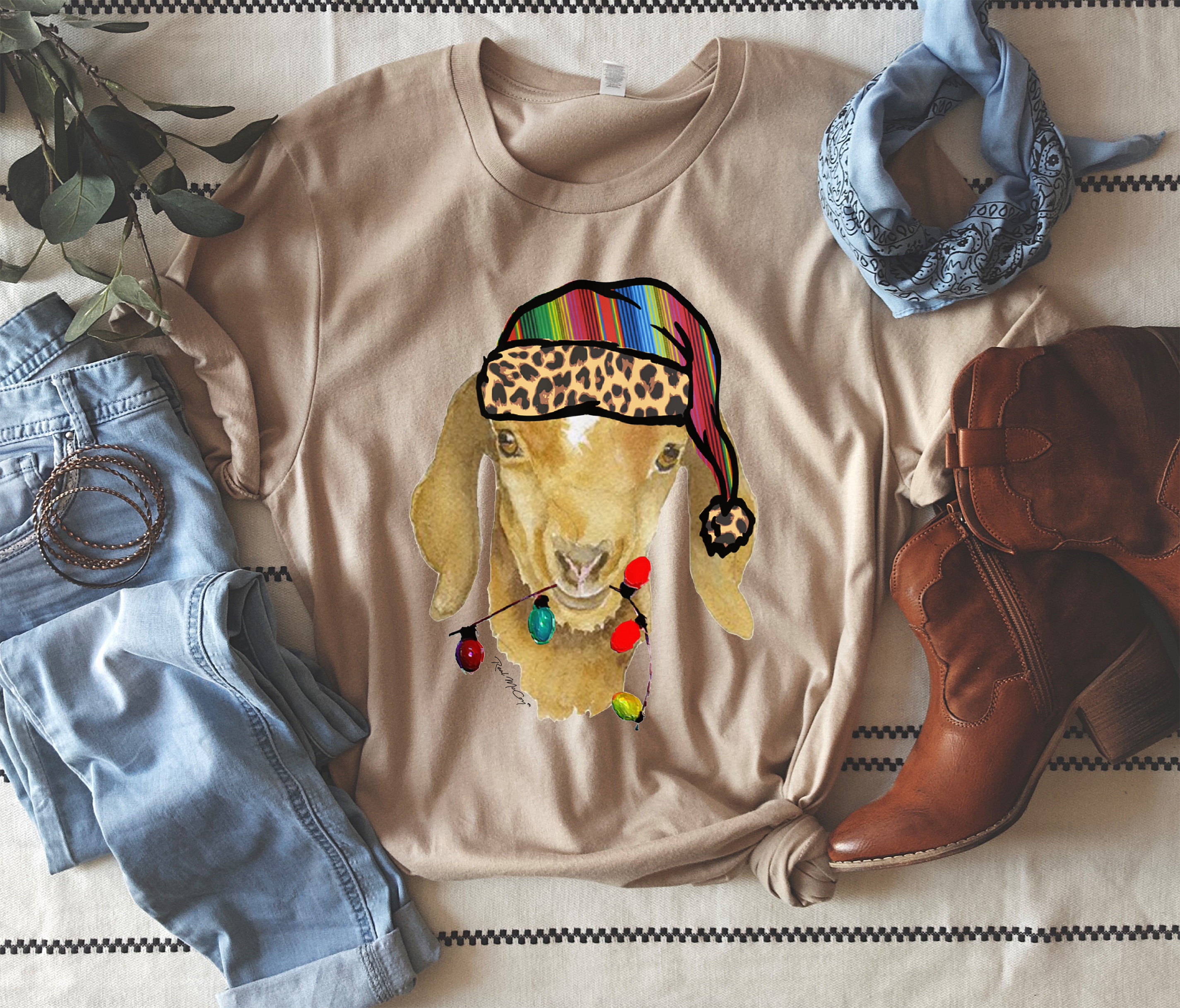 Christmas on the Farm (Animal & tee Options)