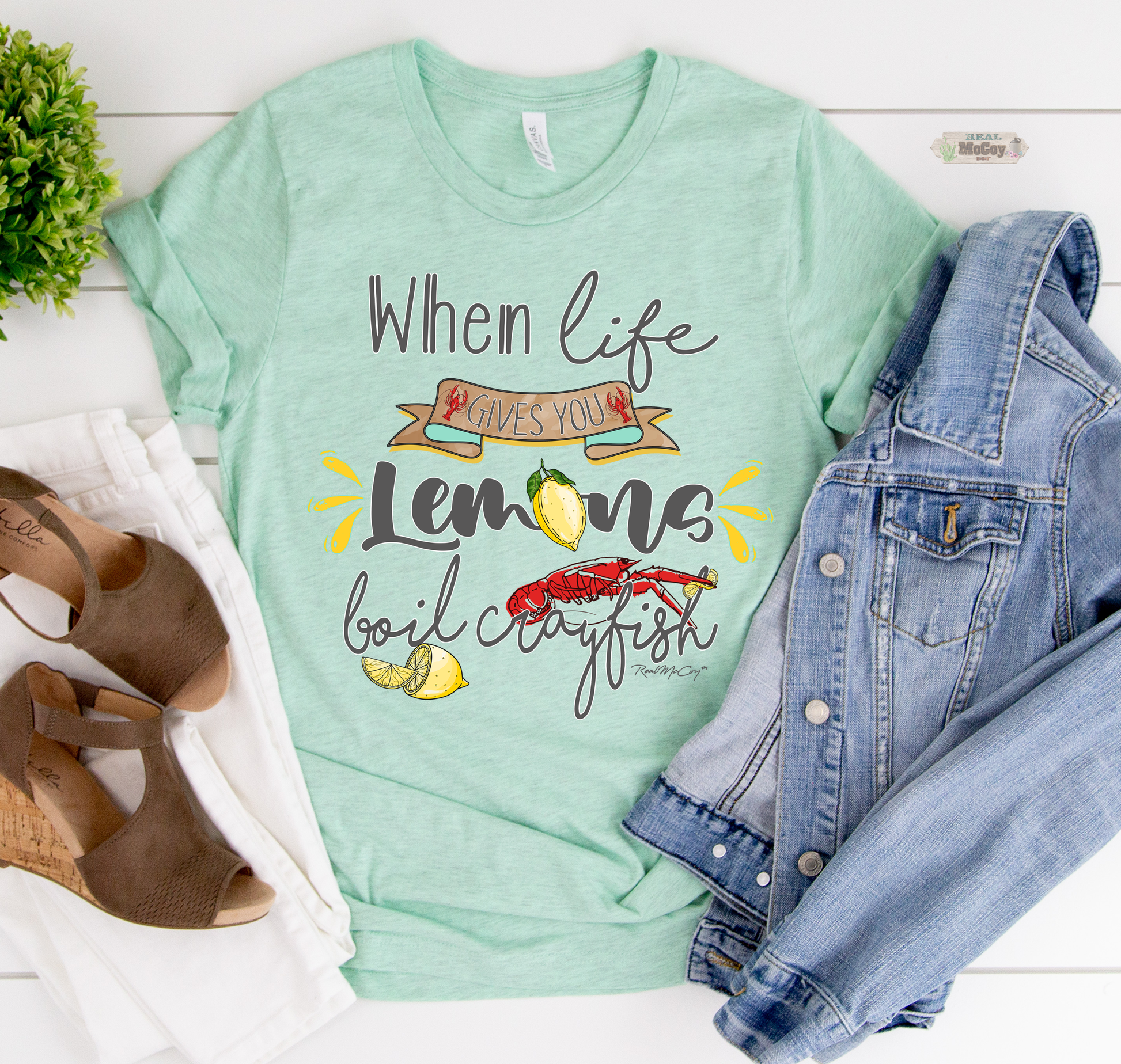 Crawfish Boil Tee