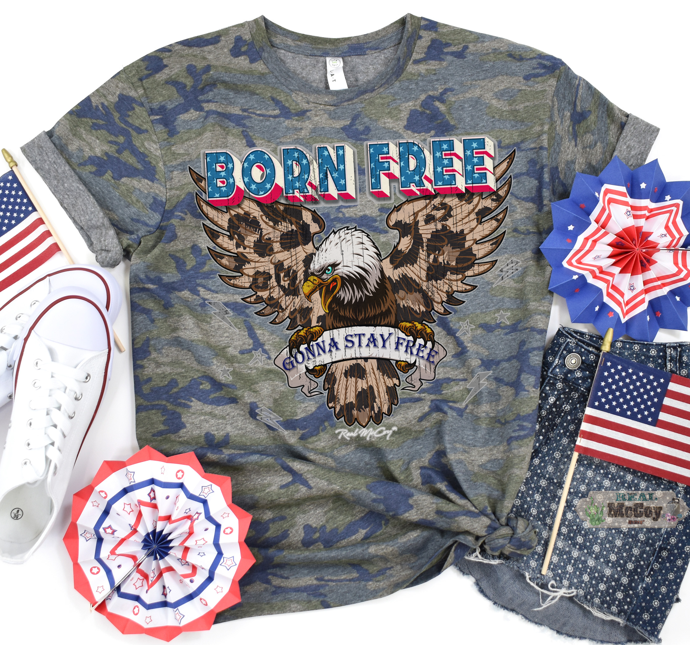 Born Free Tee (Several Tee Options)