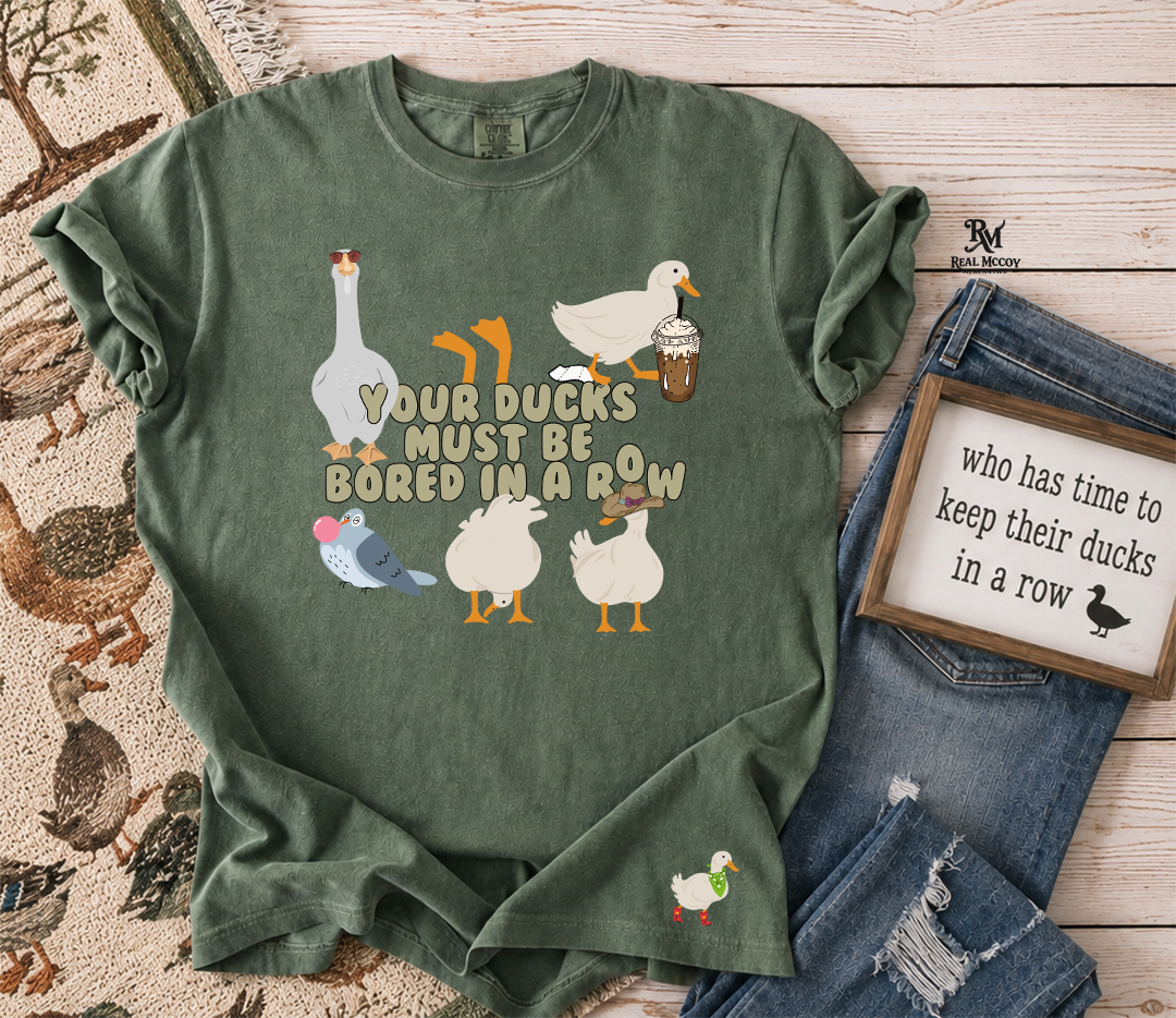Ducks in a Row Tee