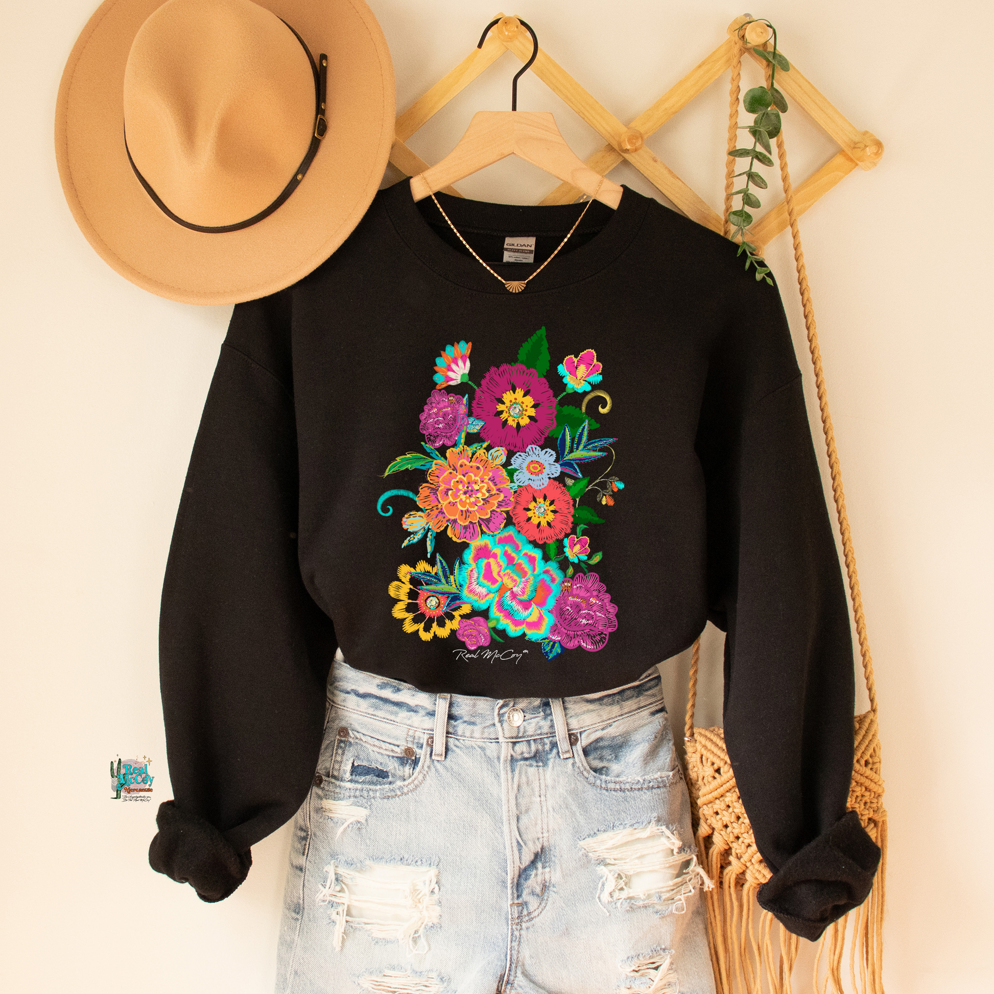 Fiesta Floral Shirt (Color/Style Options)