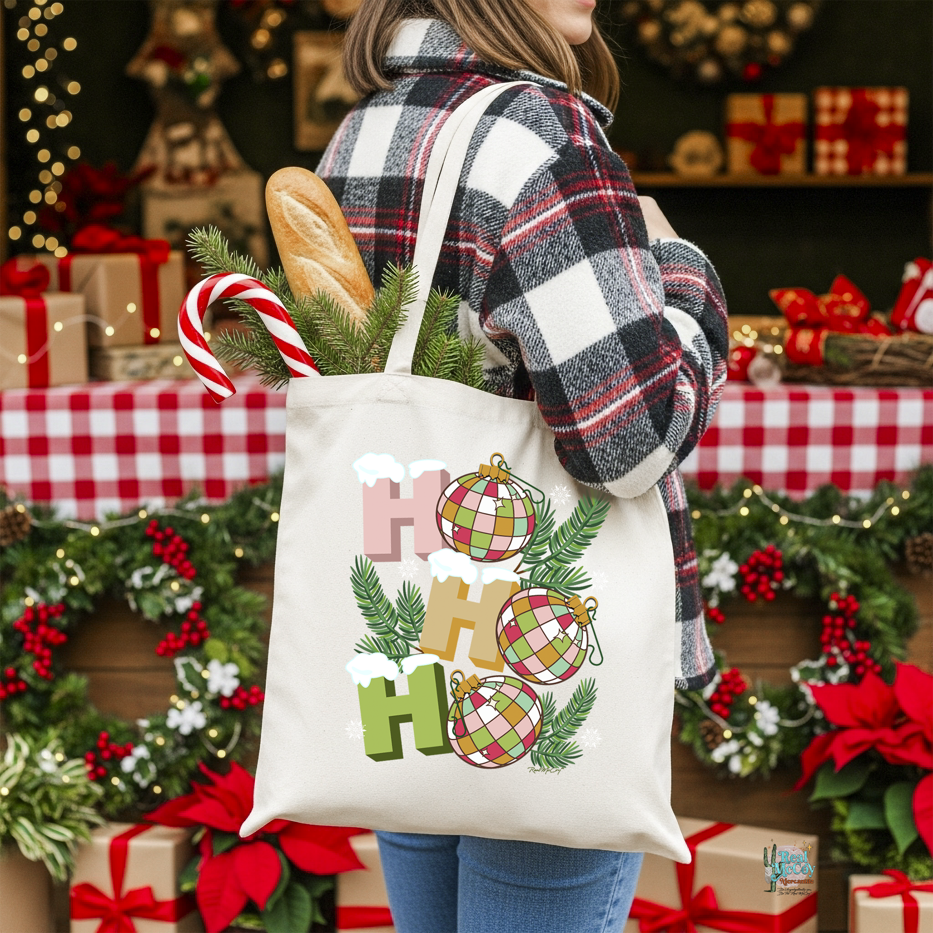 Christmas Tote Bags (Style Options)