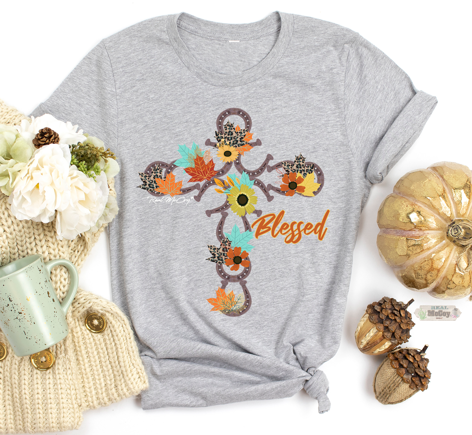 Horseshoe Cross Tee