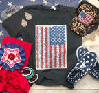 Leopard Flag Tee (Color options)