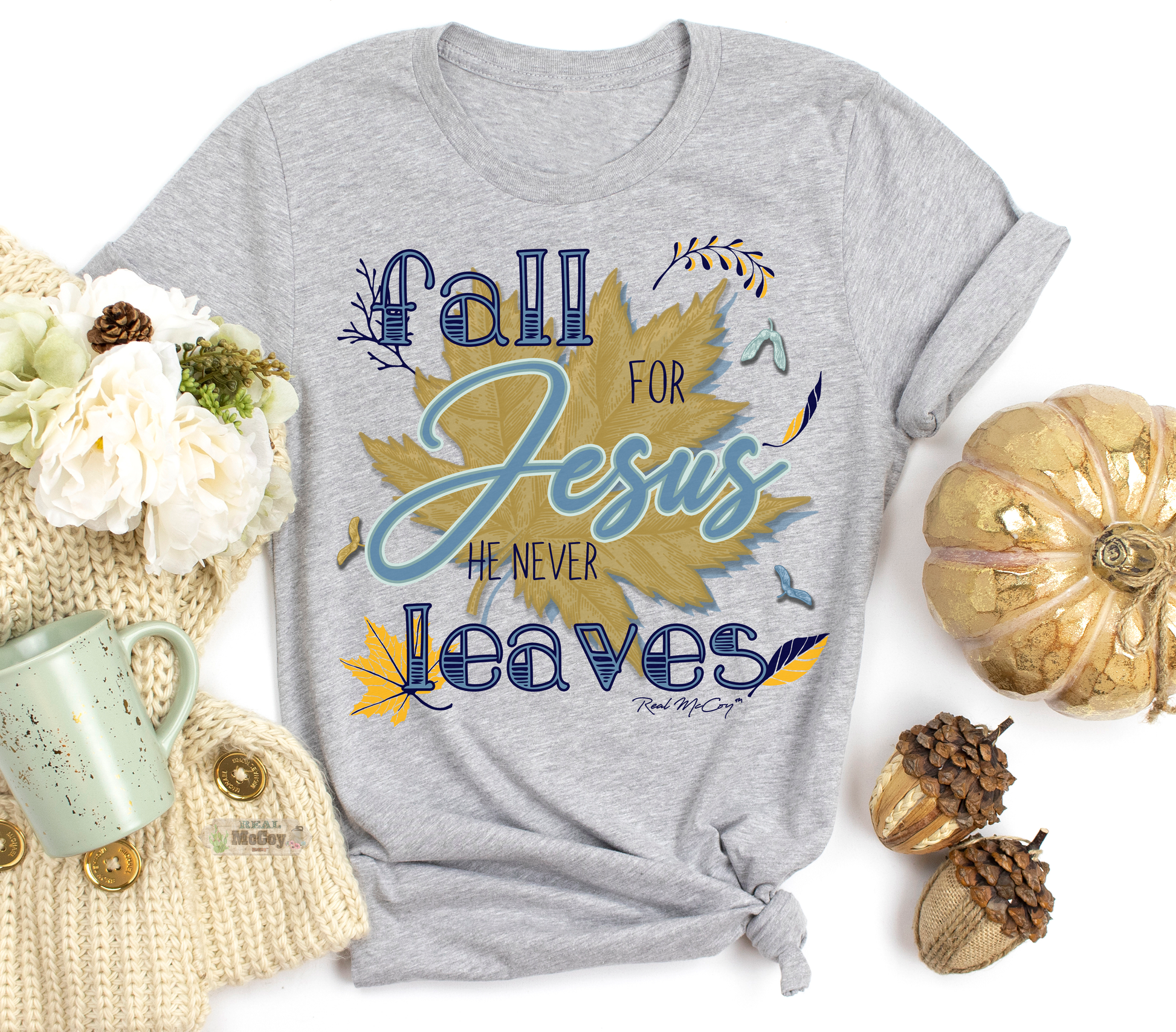 Fall For Jesus (shirt type/color options)