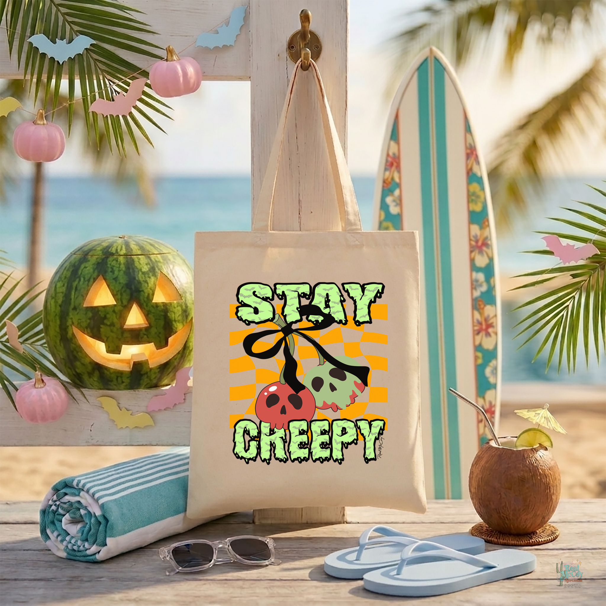 Summerween Tote Bags