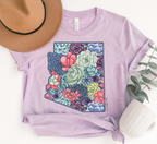 Summer Succulent City/State Tees