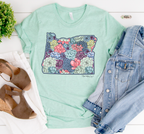 Summer Succulent City/State Tees