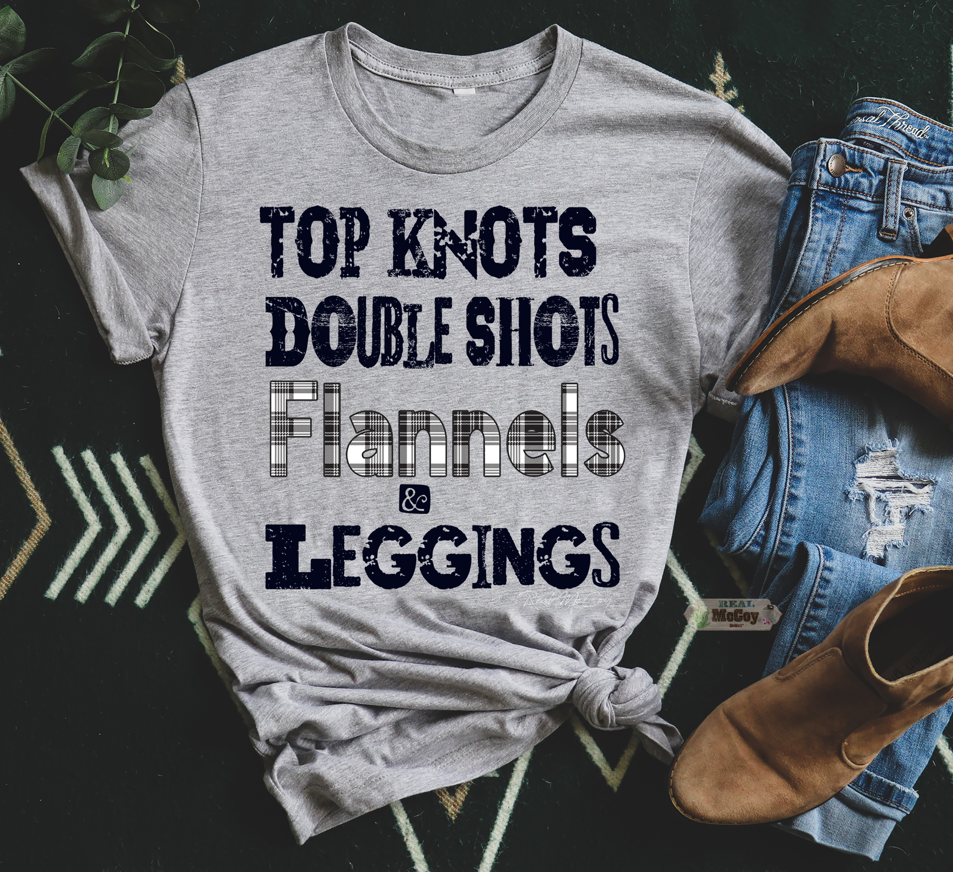 Top Knot Shirt (several options)