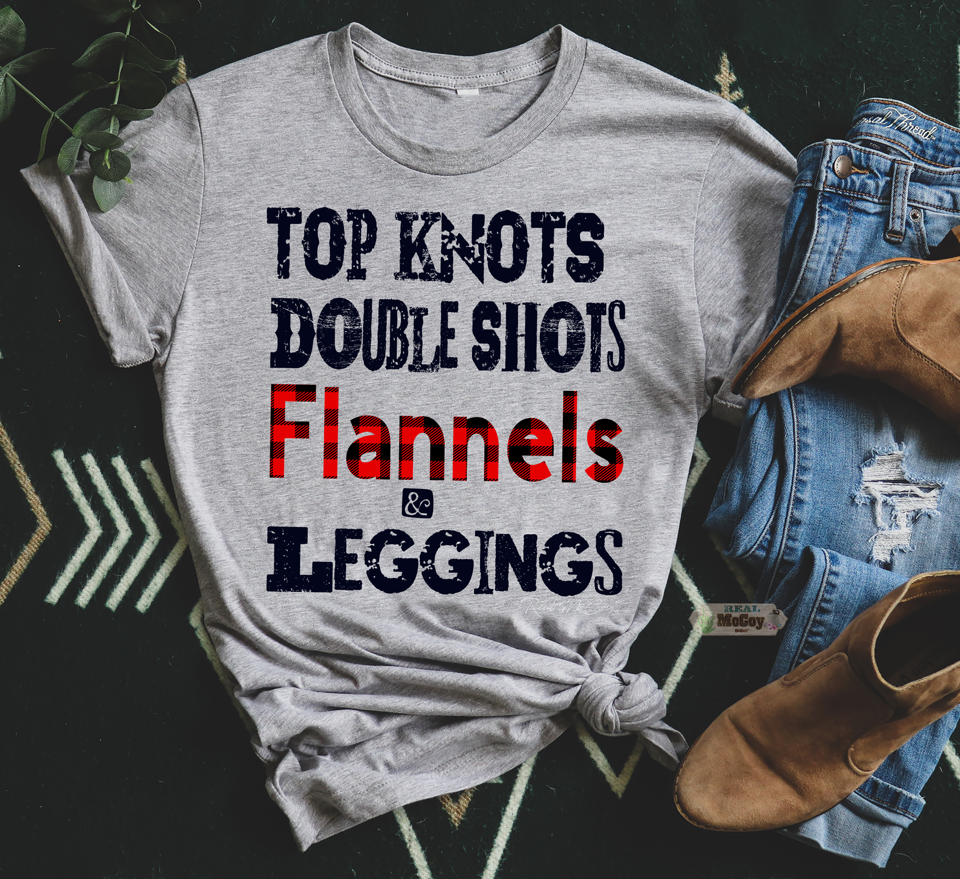 Top Knot Shirt (several options)