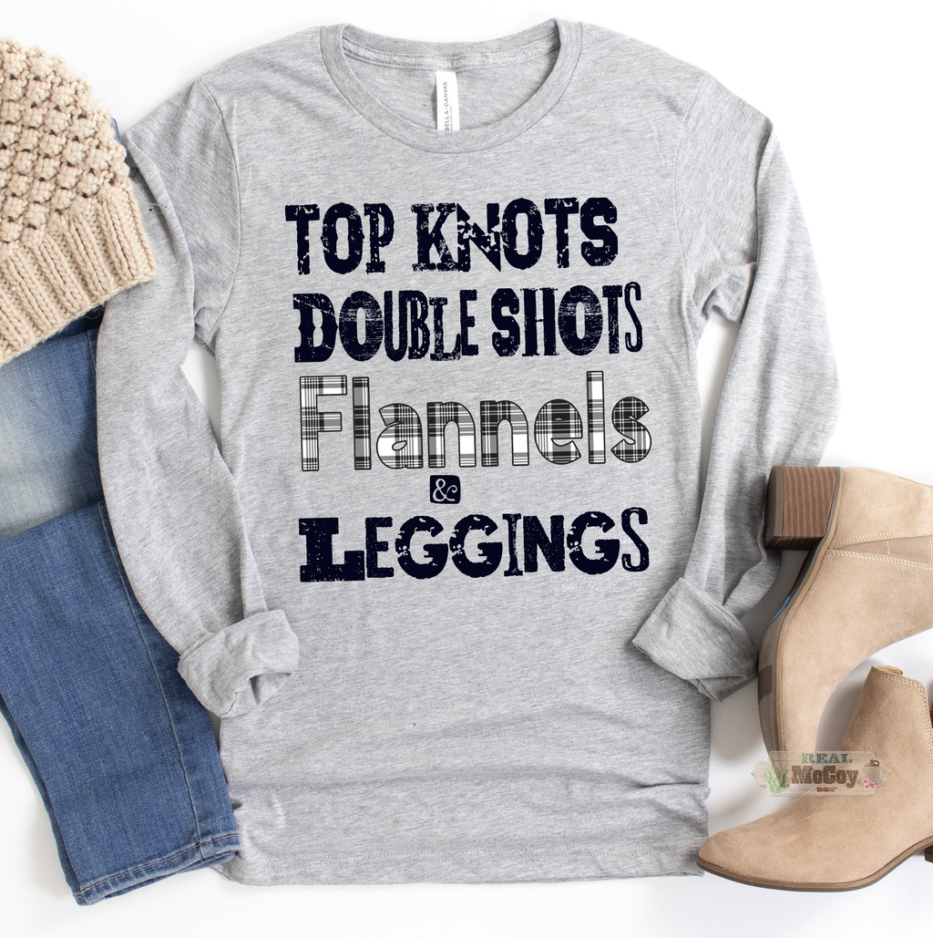 Top Knot Shirt (several options)